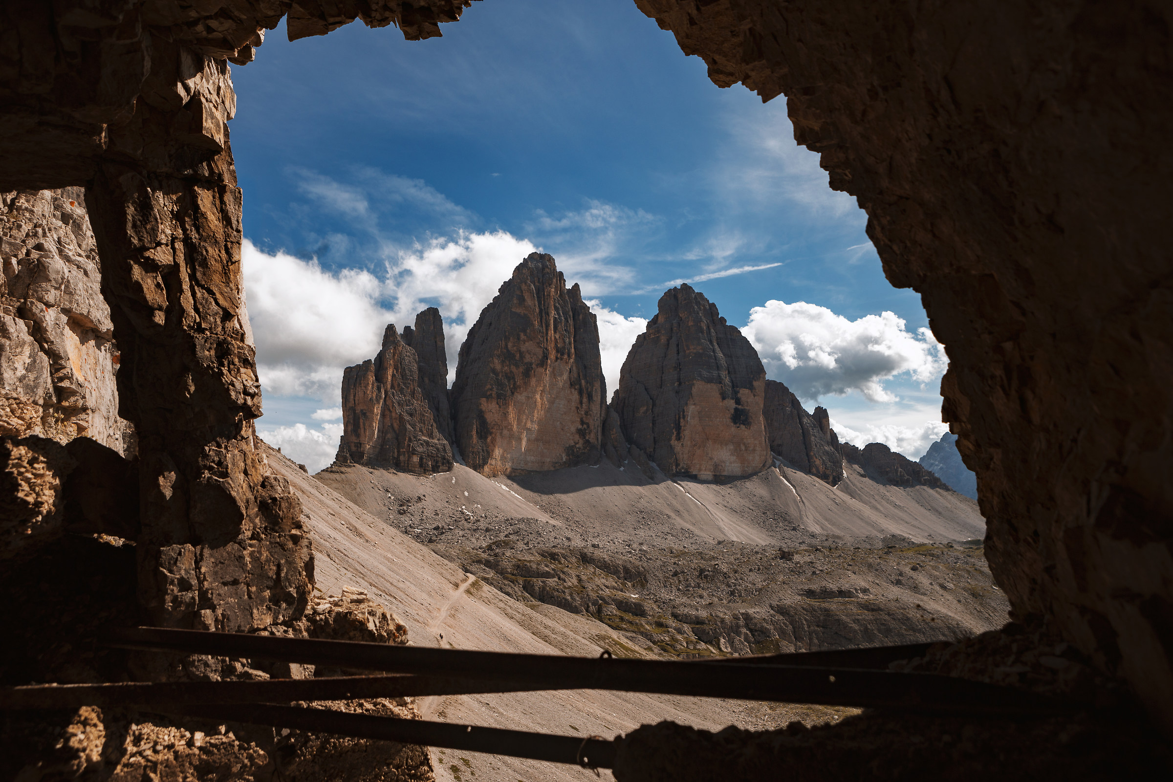 At last the three peaks, from another perspective