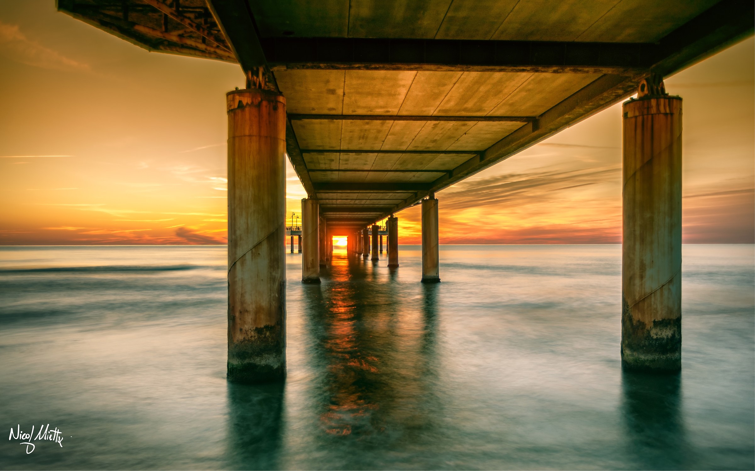 Pier in Marina di Pietrasanta