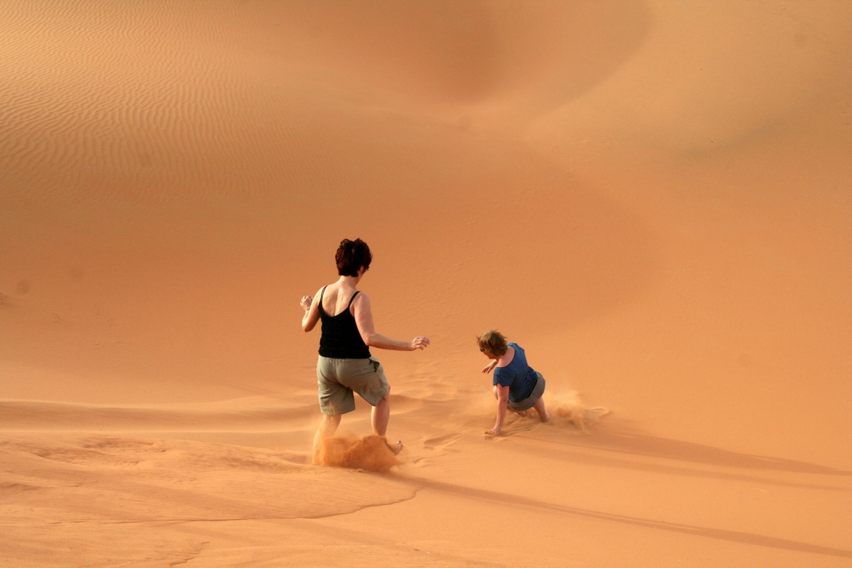 Freedom in the dunes