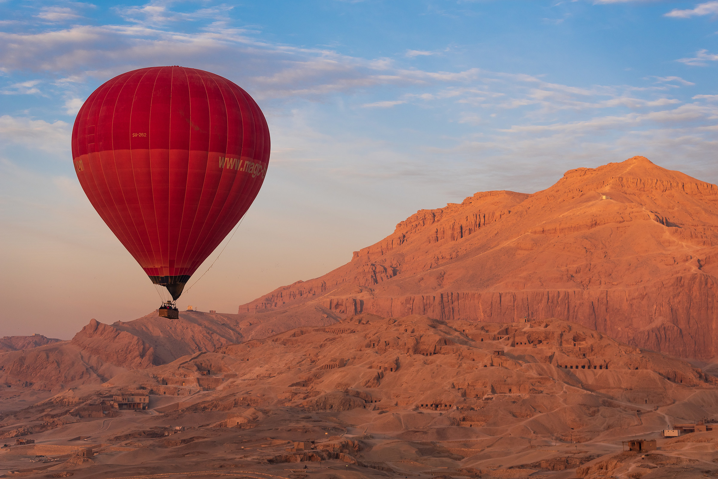 Flying in the Valley of the Kings