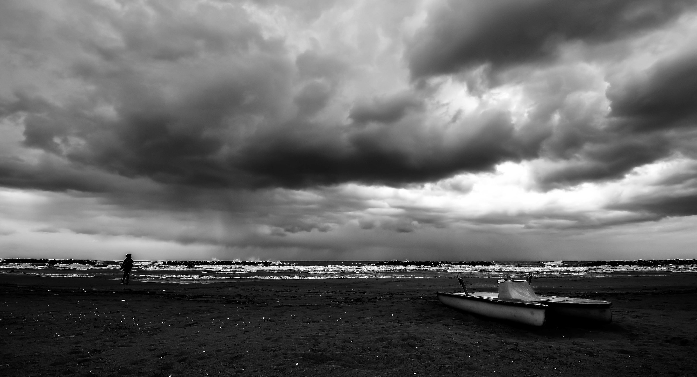 Il fascino del mare d'inverno ......