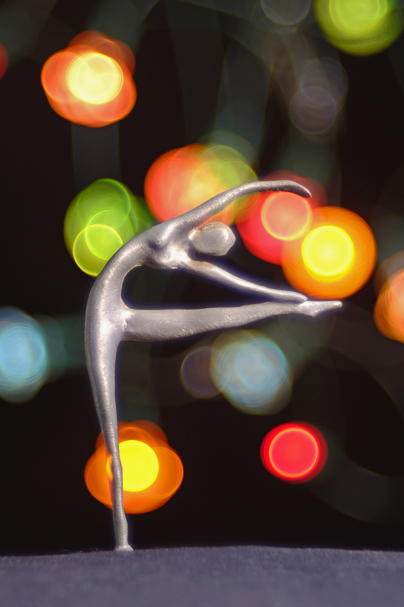 I dance with the colors!