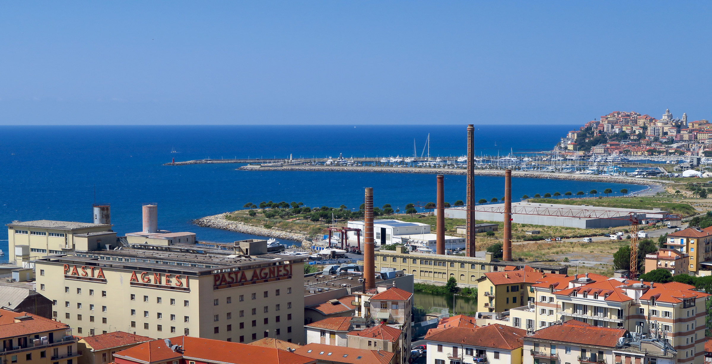 Imperia and the former Pastificio A Bedoya