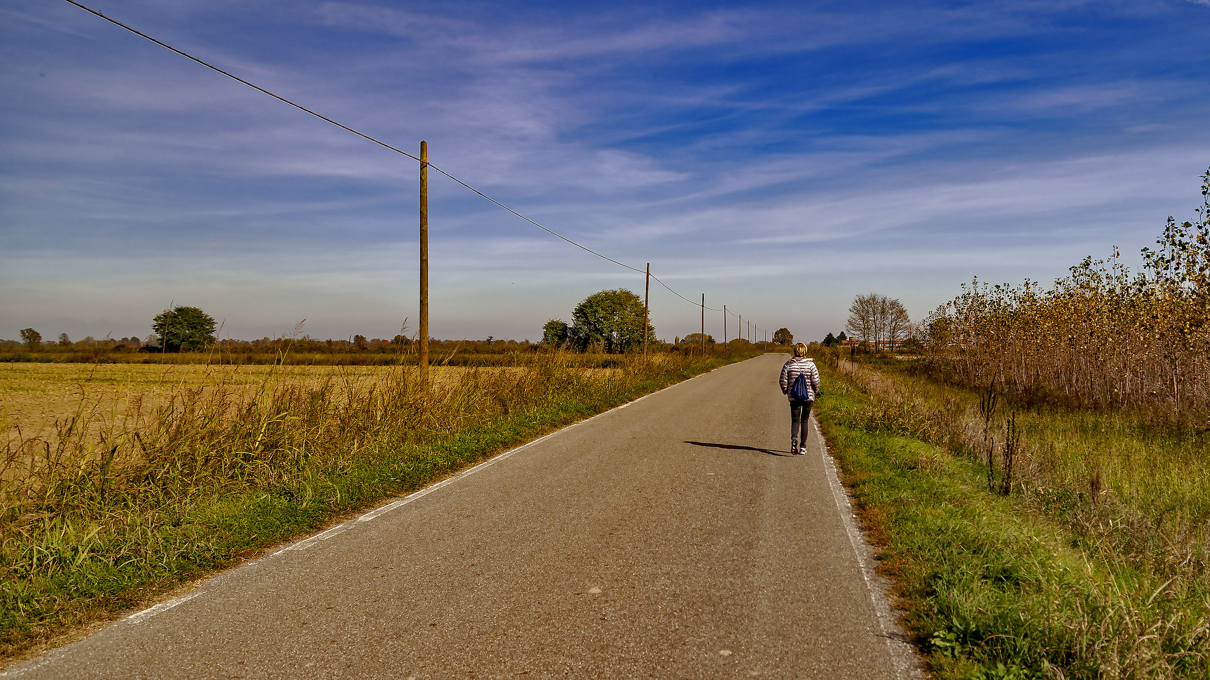 Long is the road, narrow the way