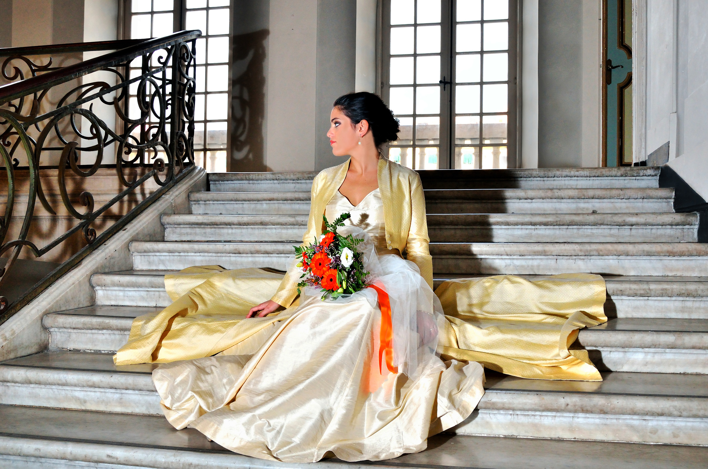 sposa in villa