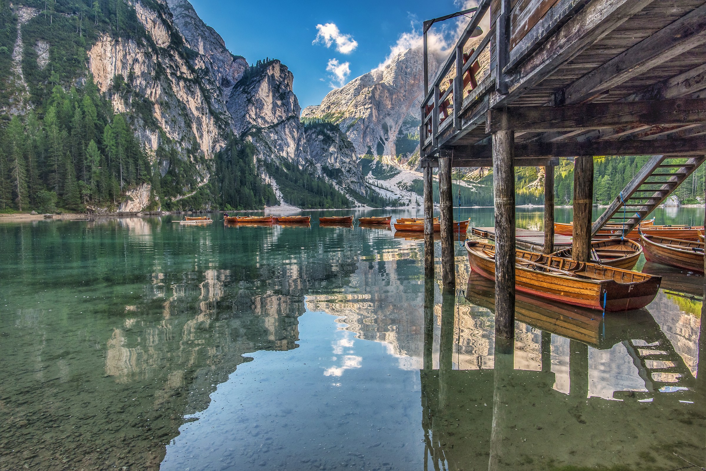 Un po' di tranquillità al lago di Braies