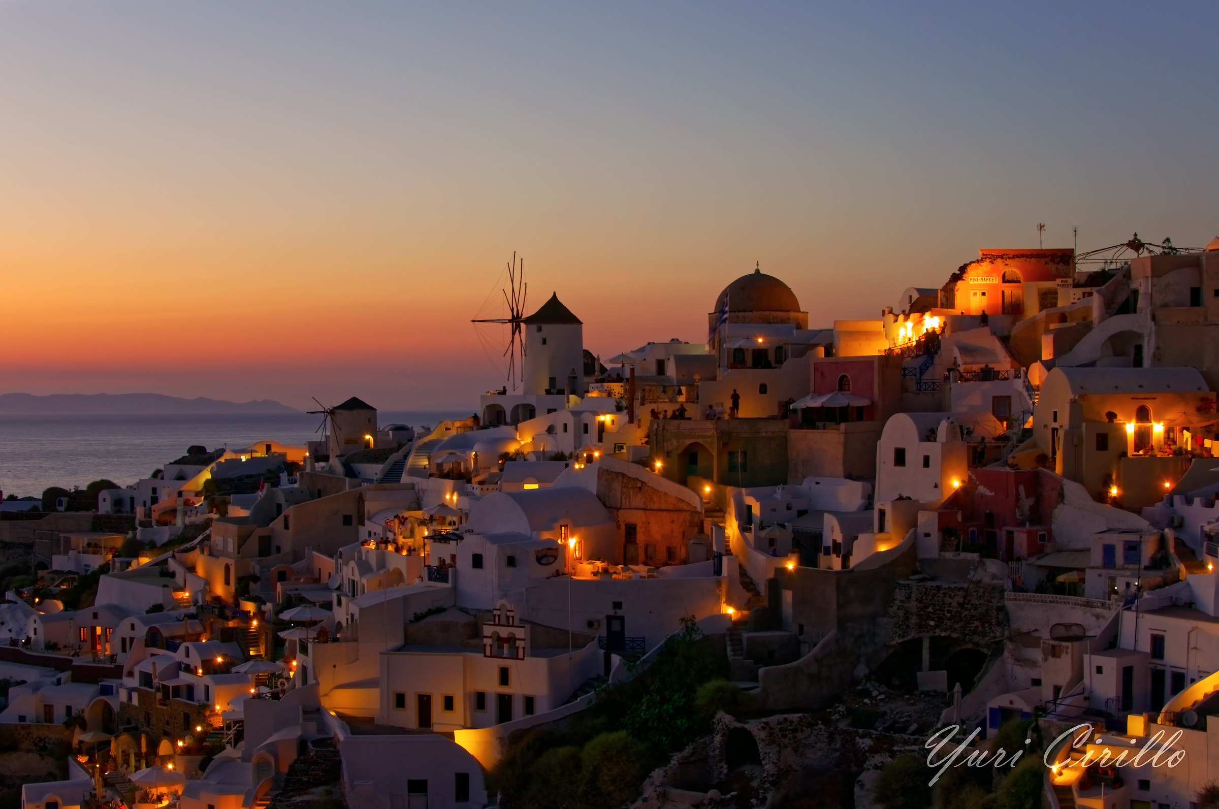 Towards the evening...