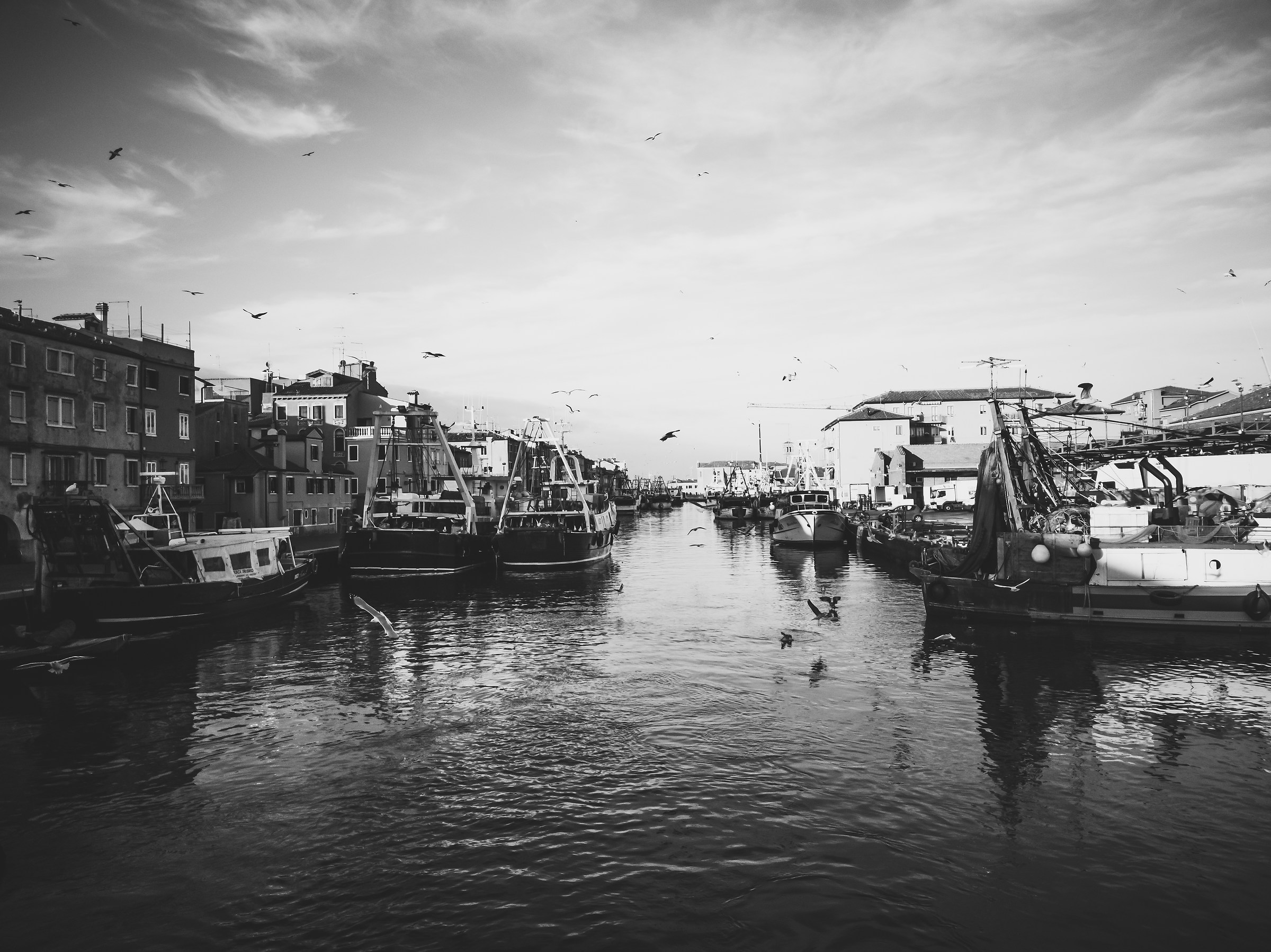 Fishing boats to Old