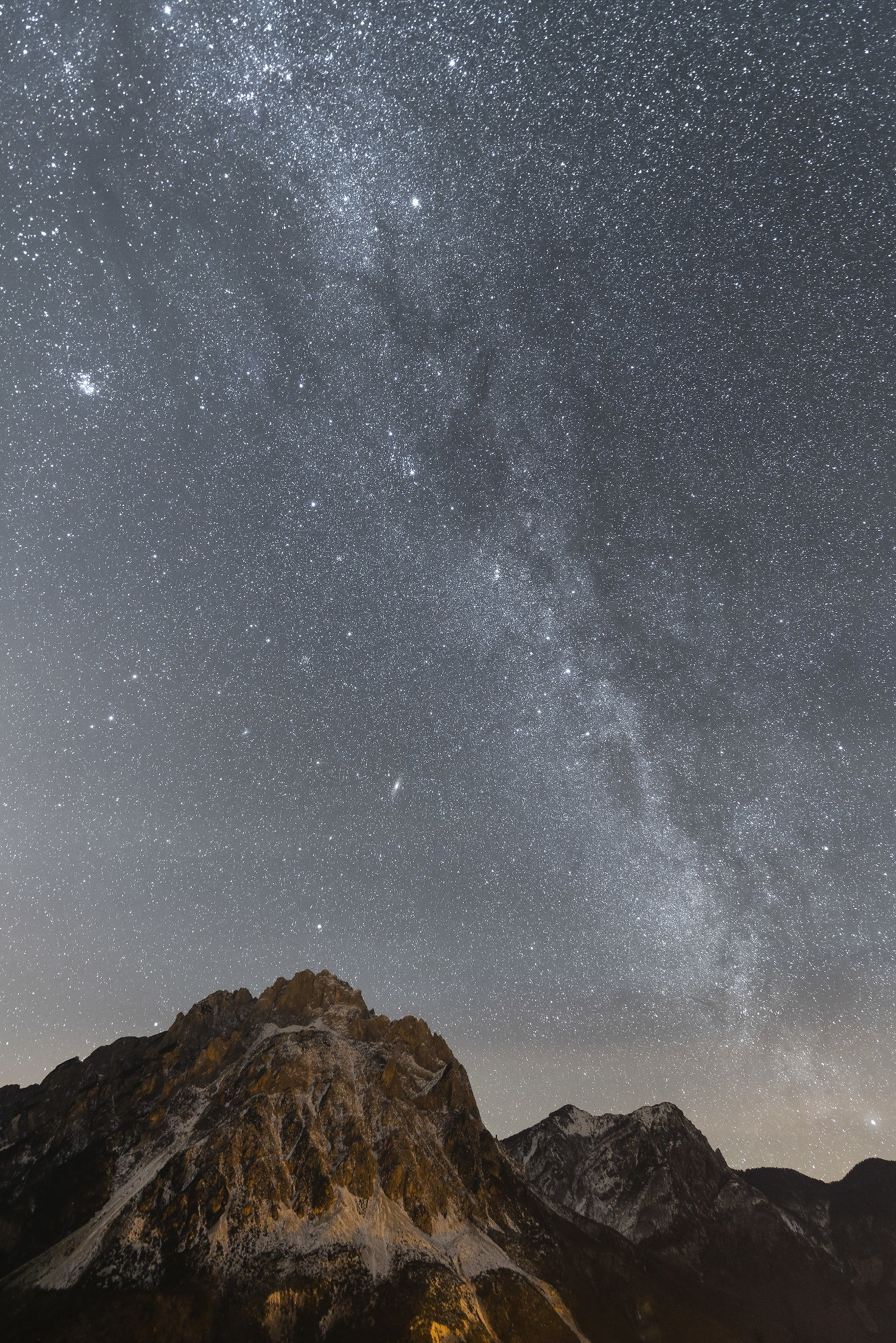Night in the Carnic Alps