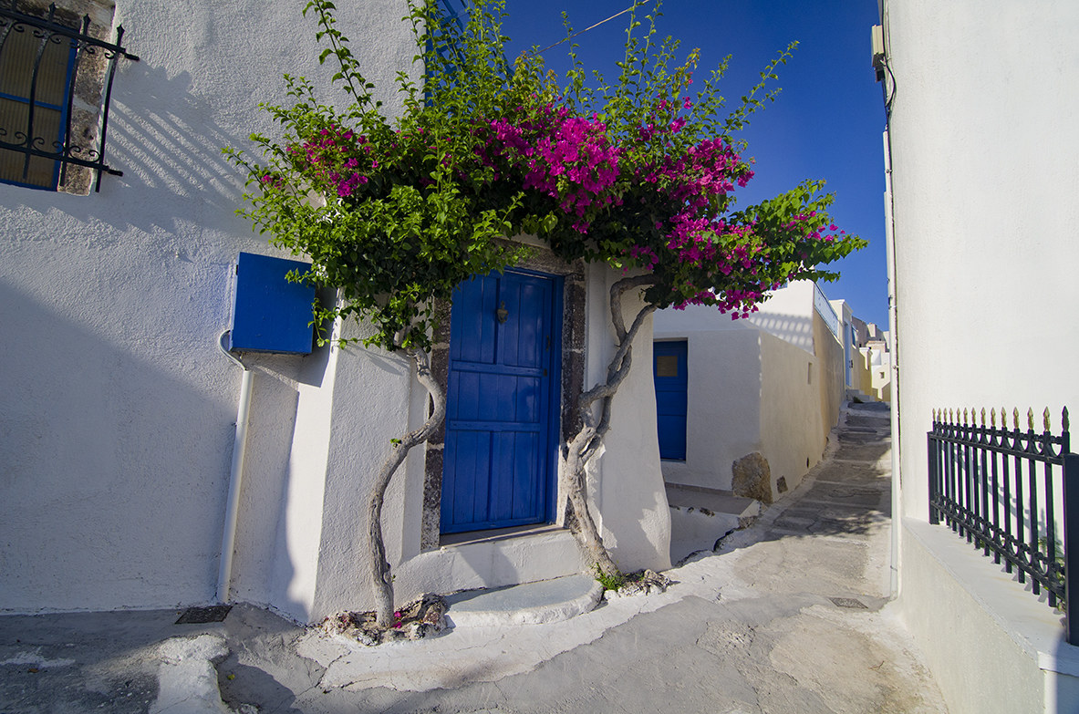 Le vie di Santorini Pyrgos