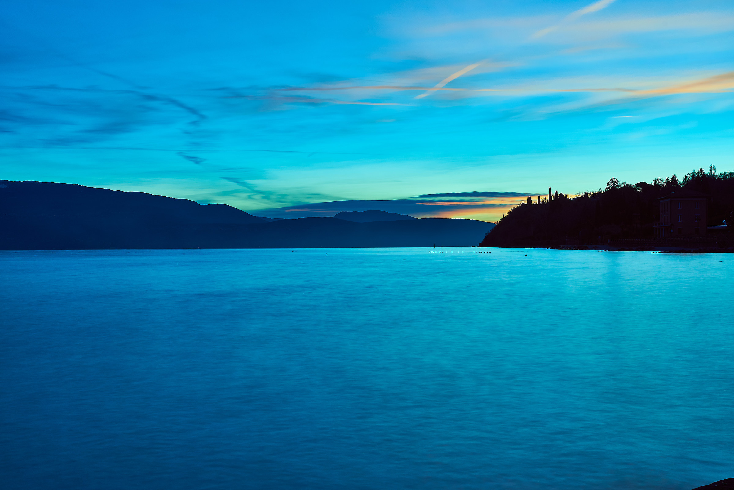 Sunrise from Porto Portese Lake Garda