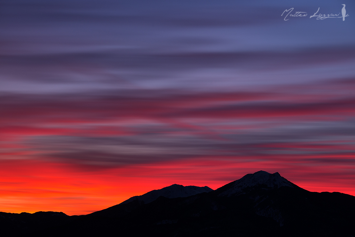 An unexpected sunset