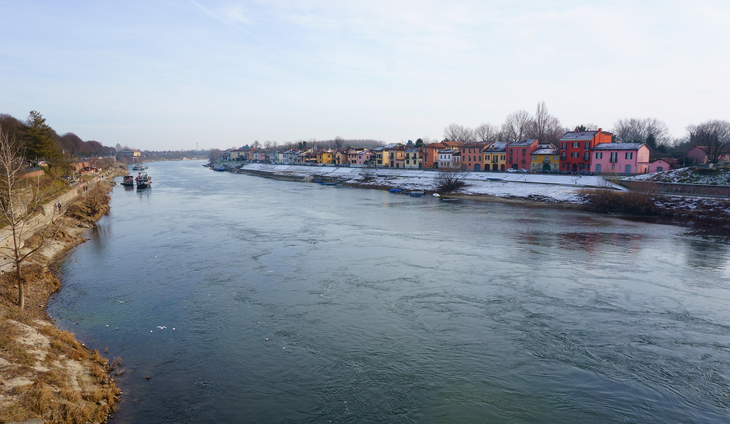 River Ticino, Pavia