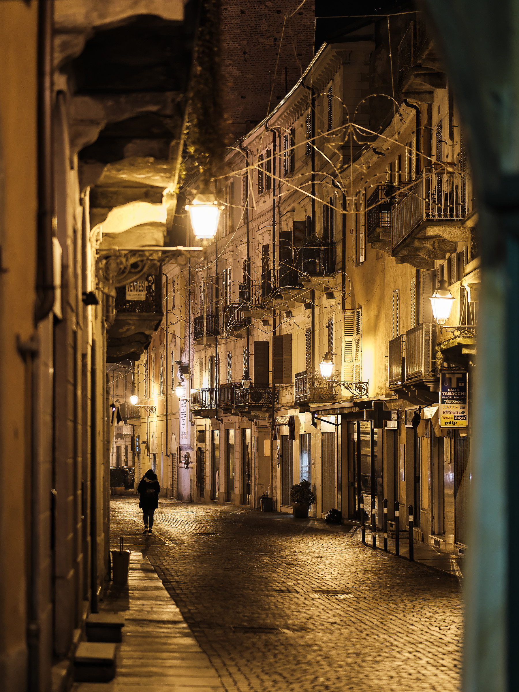 Vercelli, Evening stroll.