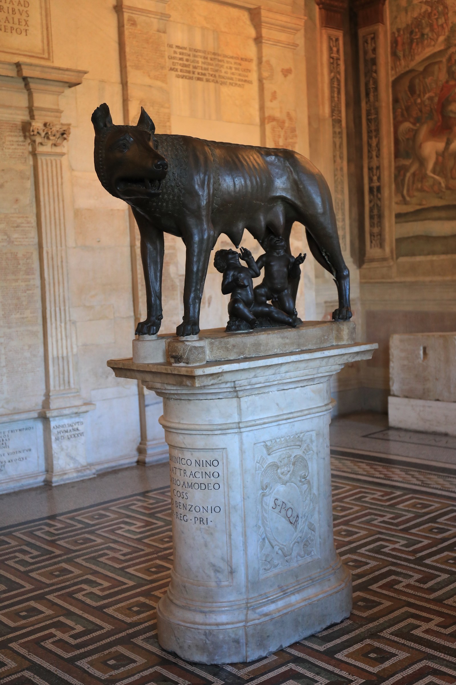 Rome Museum Capitoline Lupa of Rome