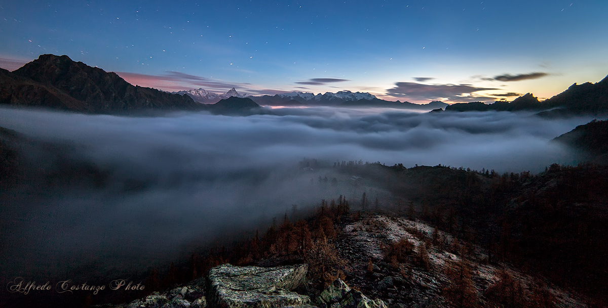 La notte lascia spazio al giorno