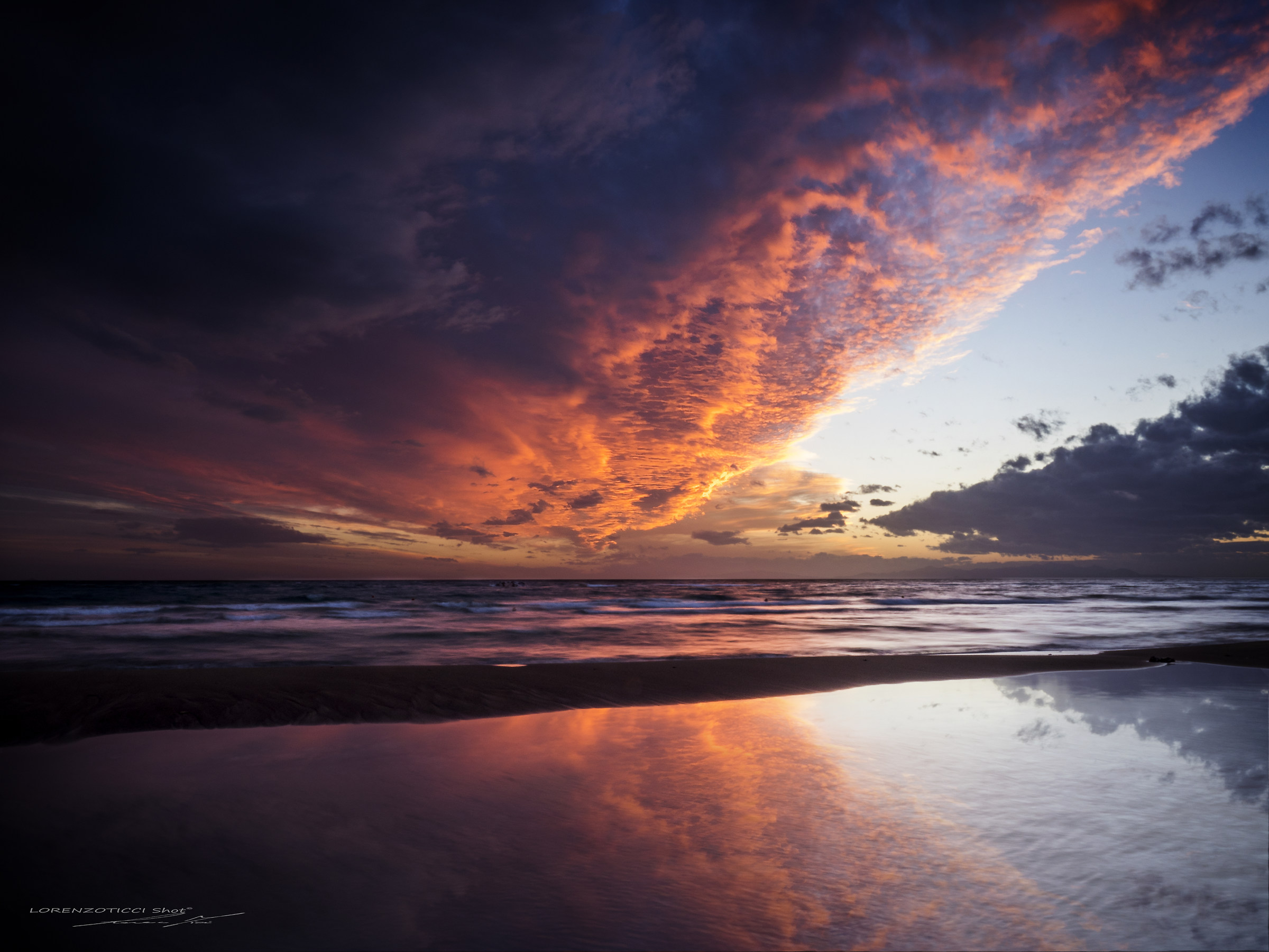 Quando il mare si veste di cielo