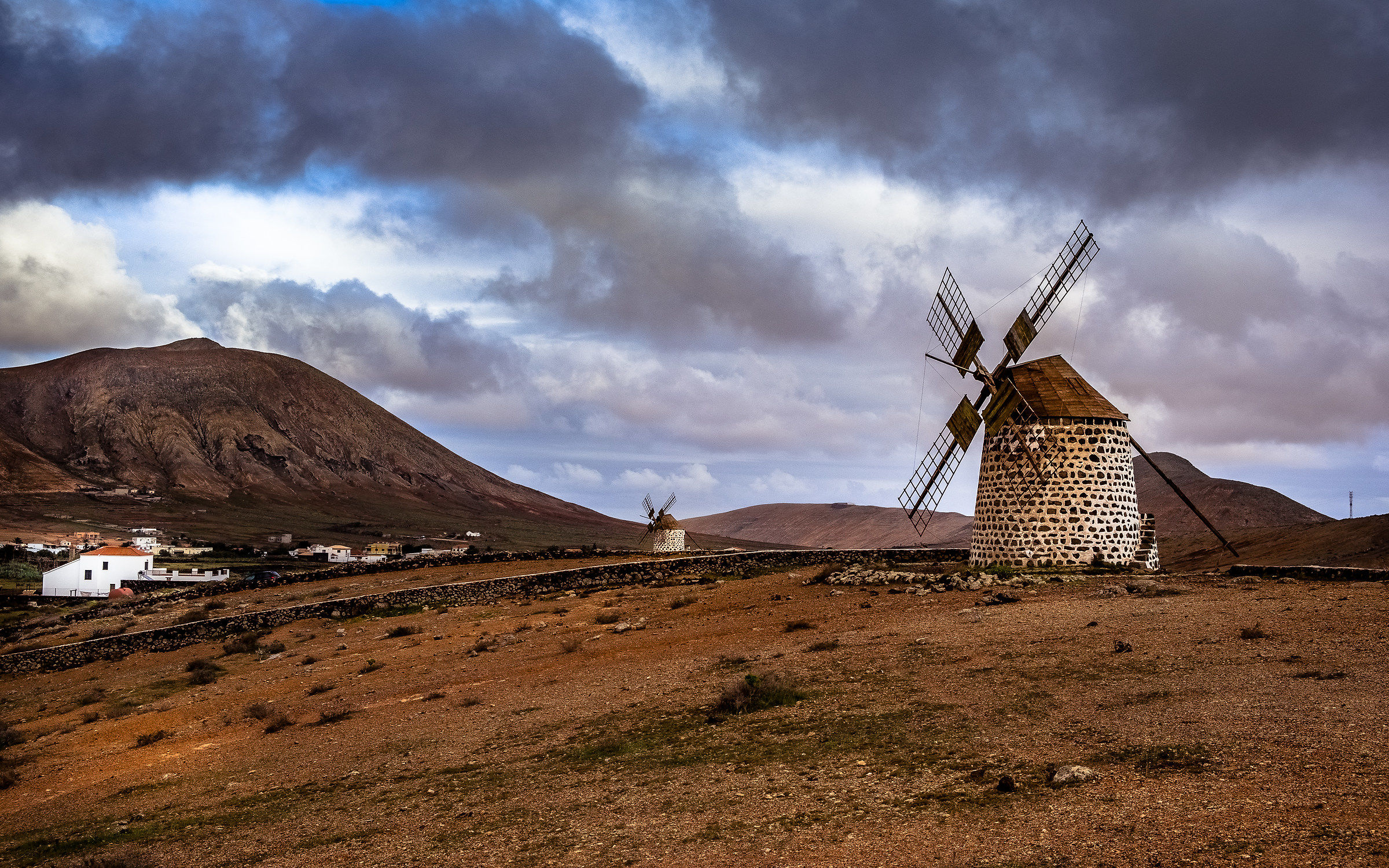 The mills of Fuerteventura