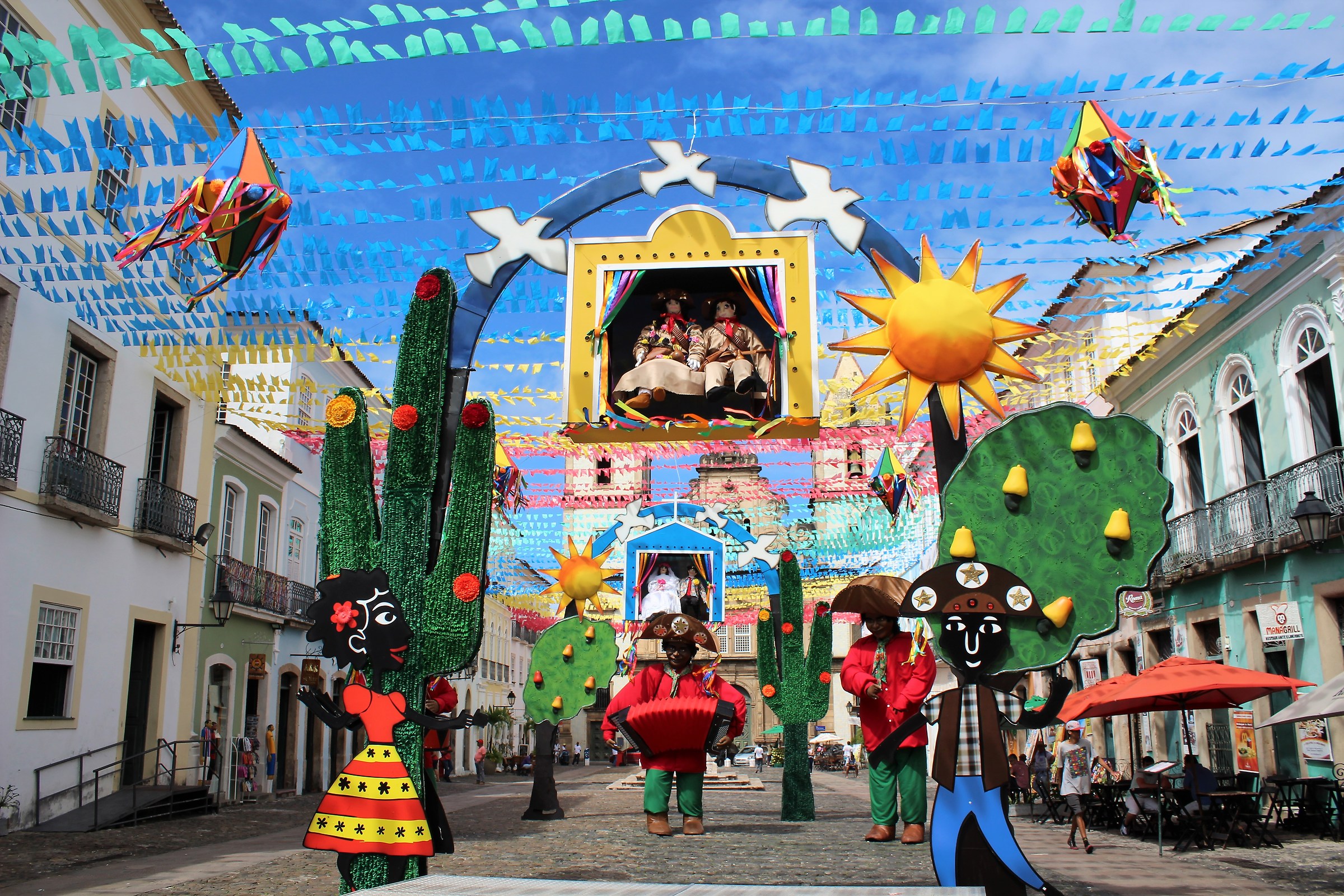 Salvador De Bahia ed i suoi colori