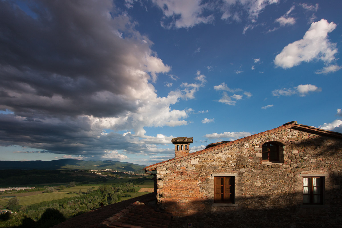 July light on the Casentino...