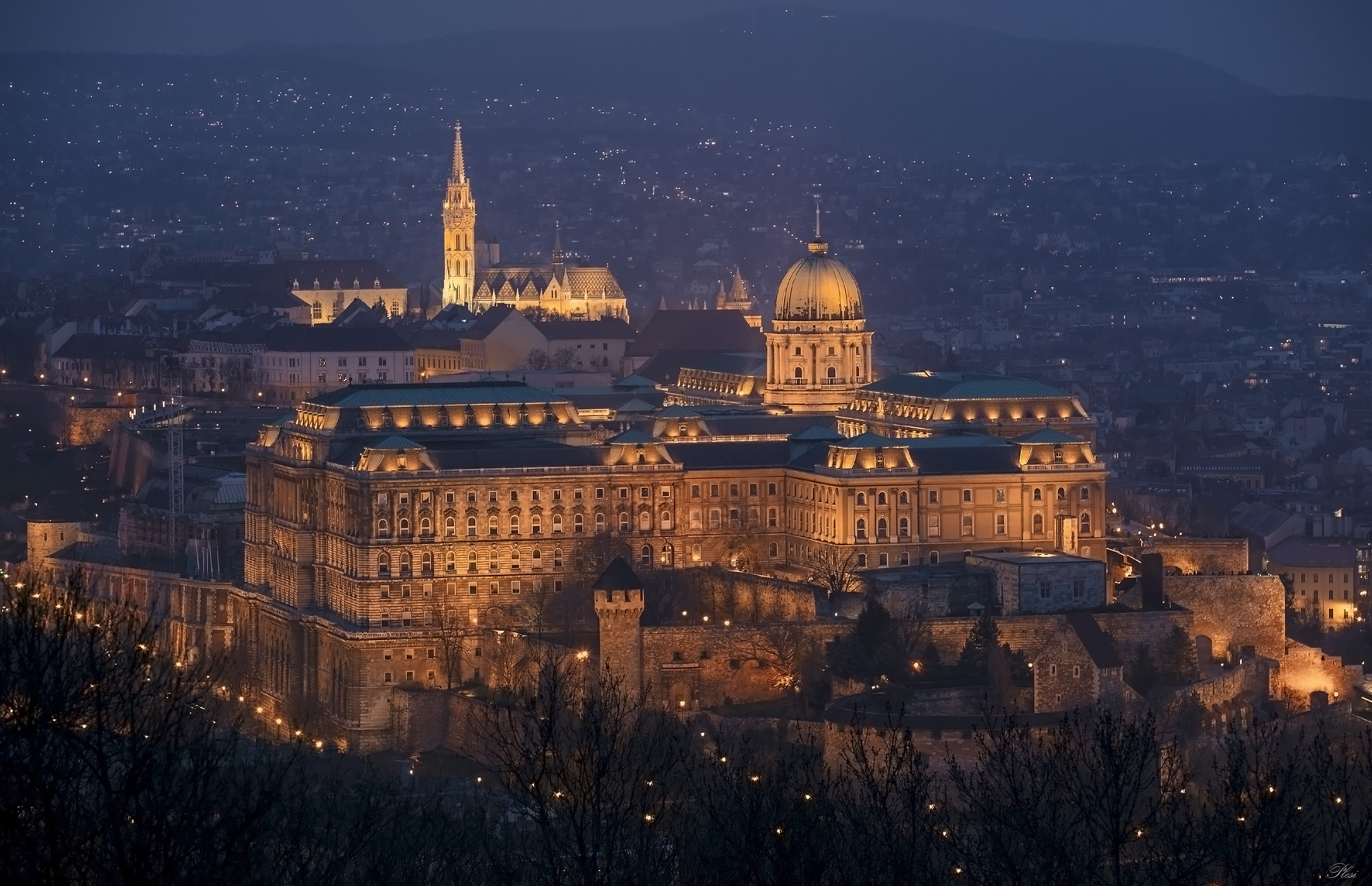 Buapest, Budavári Palace.