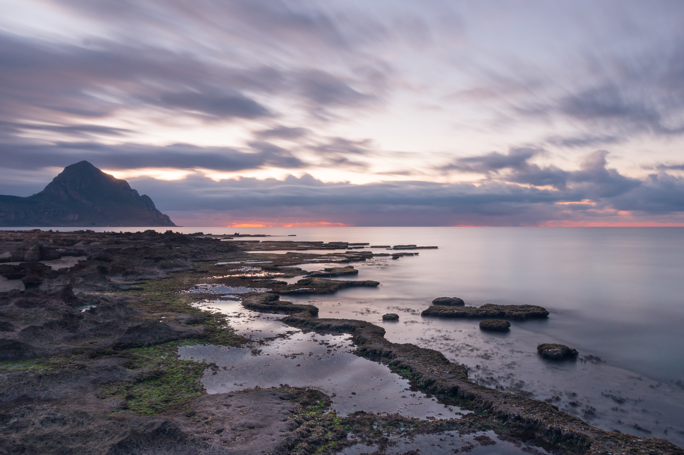 Monte Cofano da Baia Santa Margherita