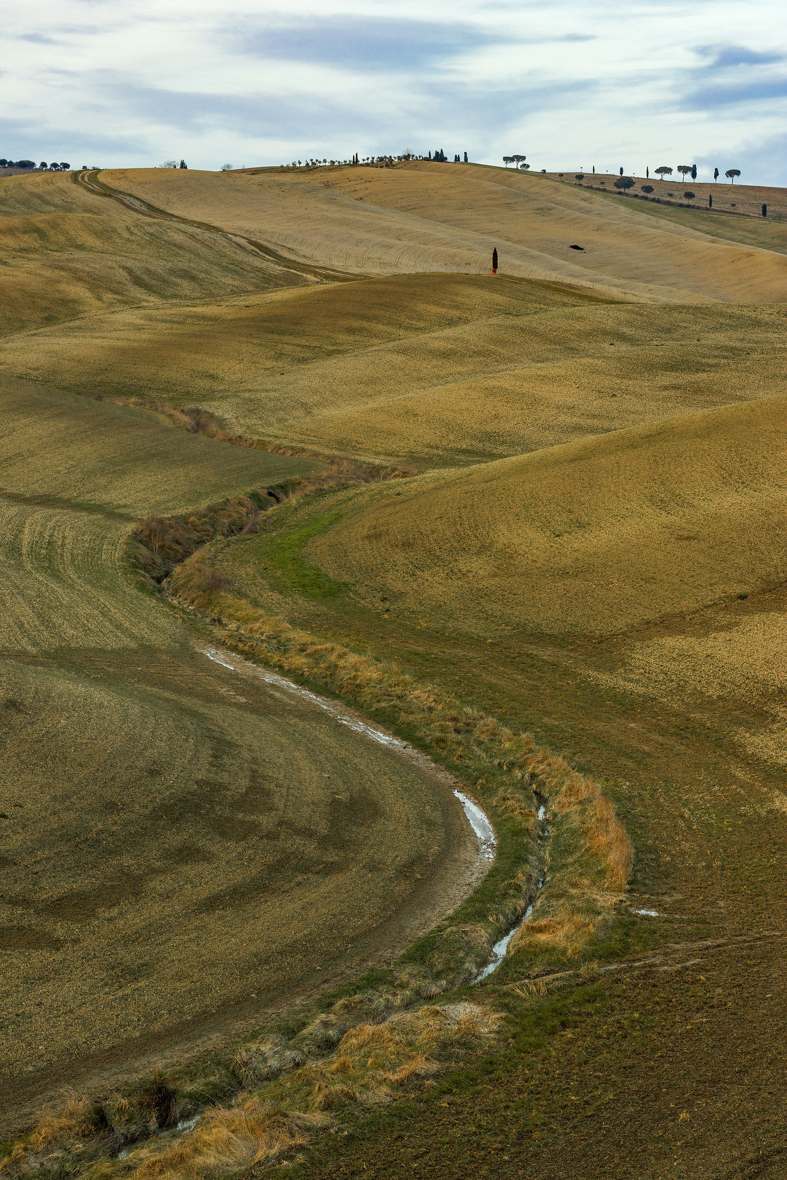 i colori della val d'orcia