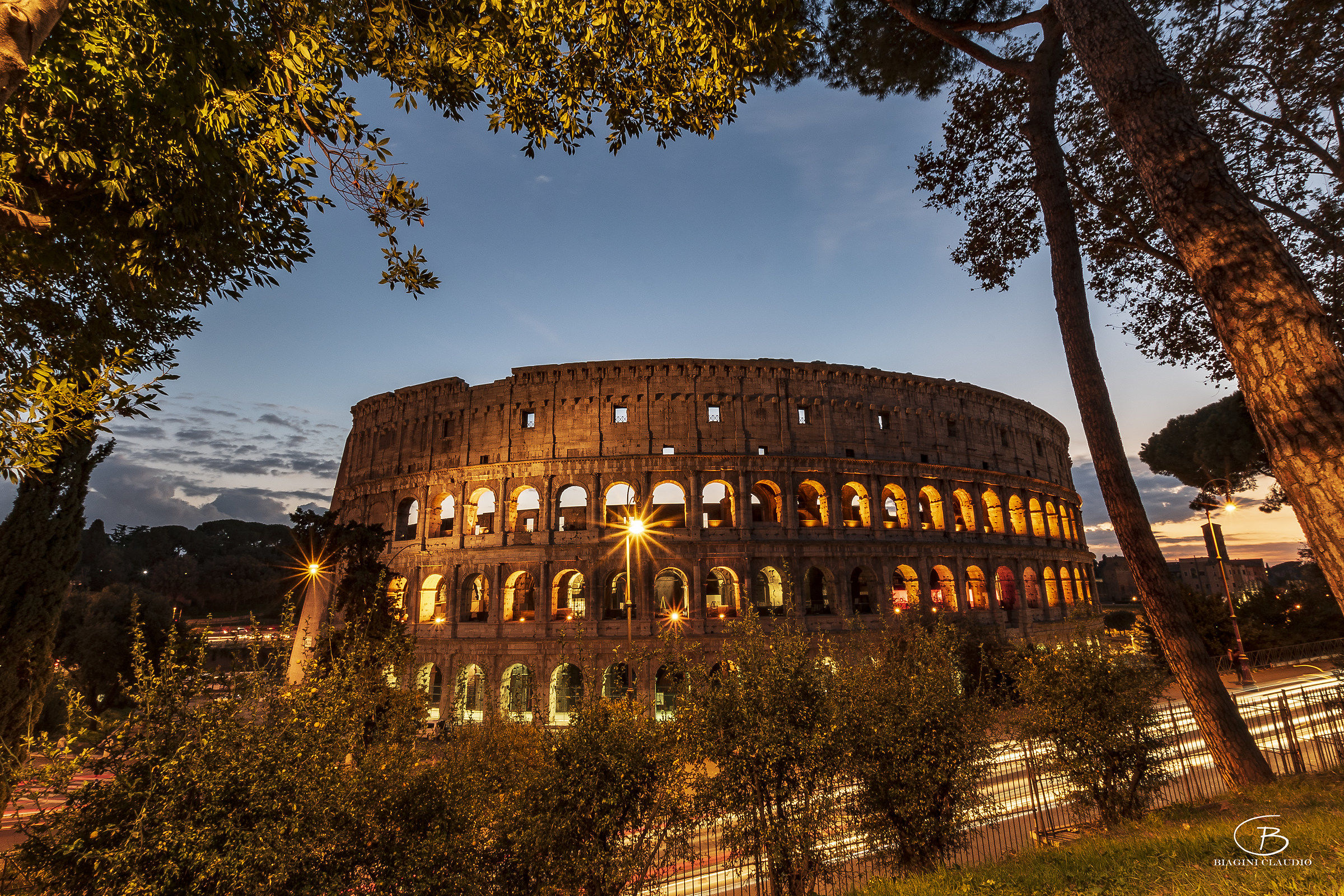 Colosseum at the Blue Hour
