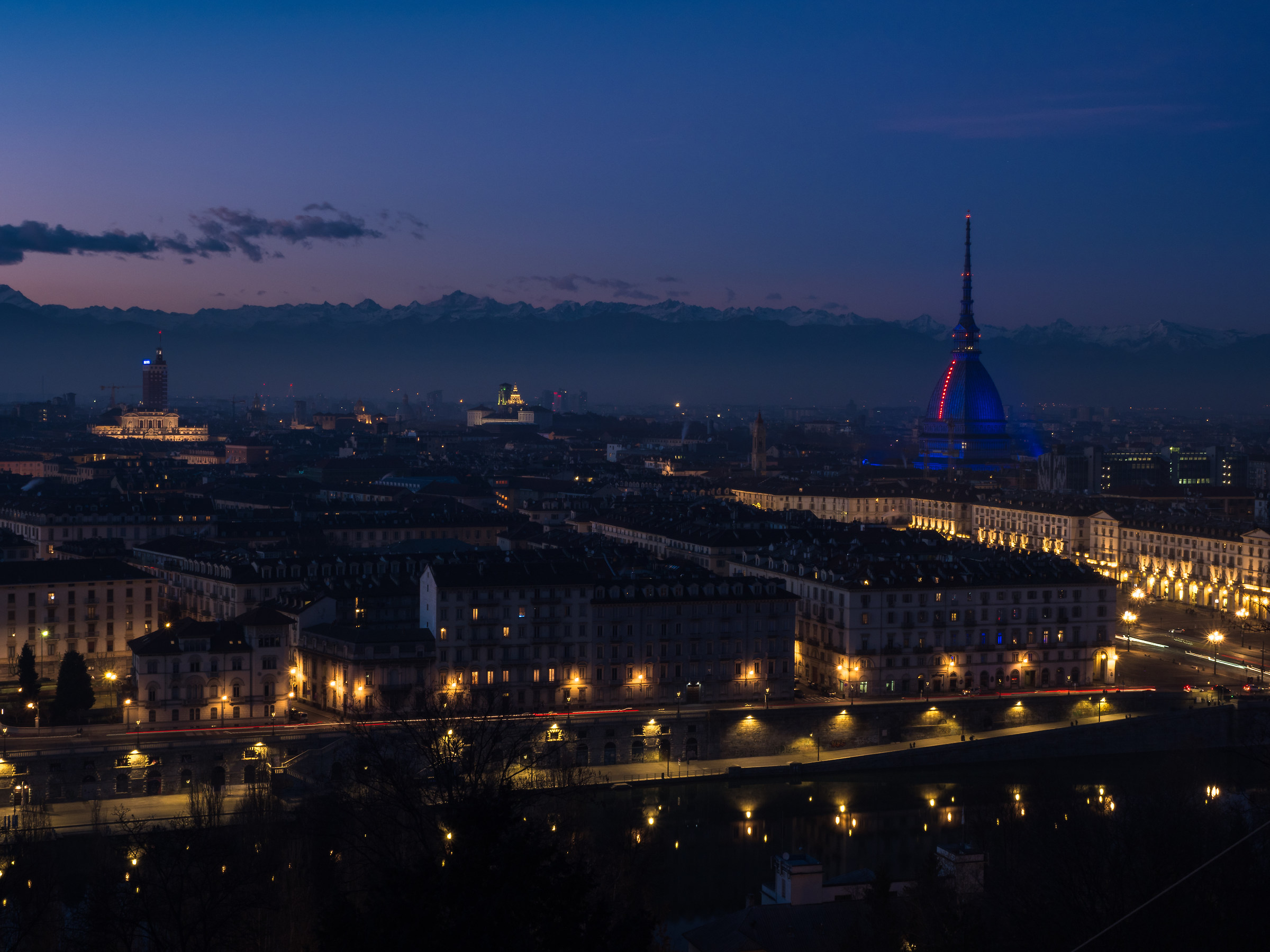 Dai Cappuccini al tramonto
