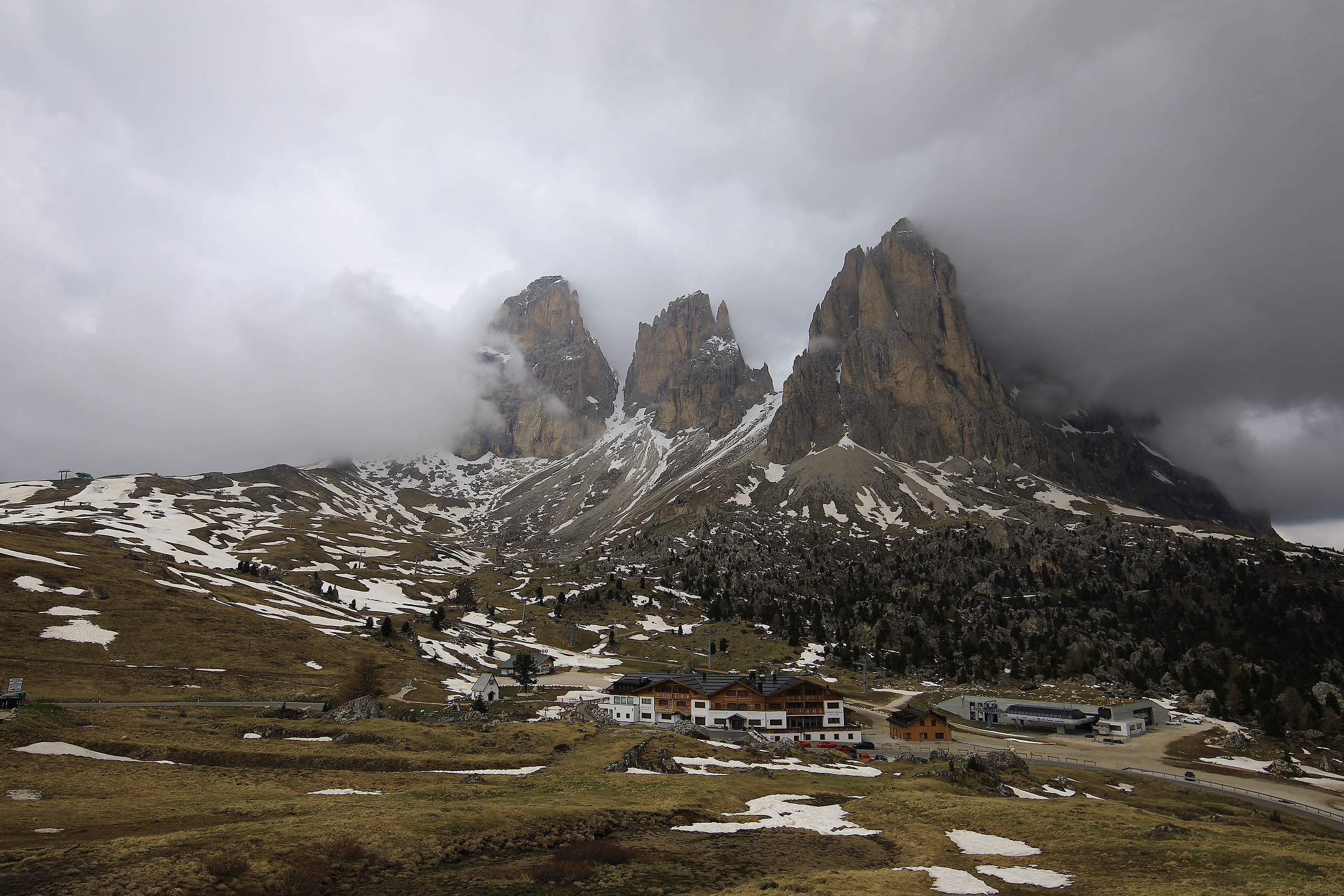 Dolomites from Passo Sella