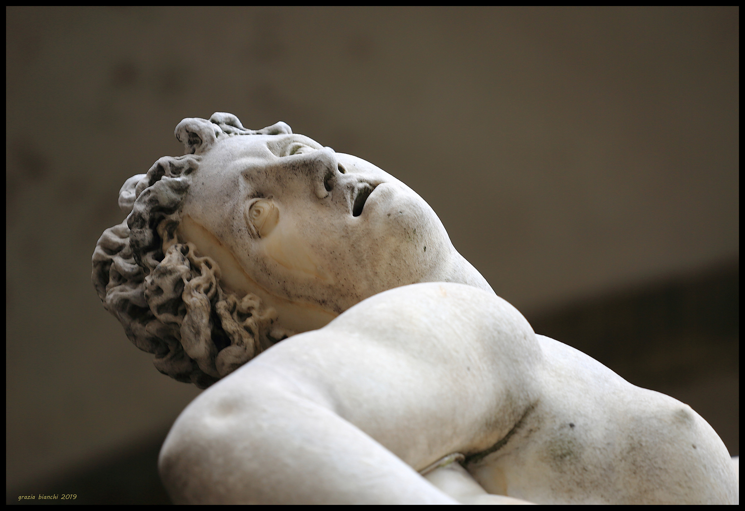 Il ratto delle sabine - Giambologna - particolare