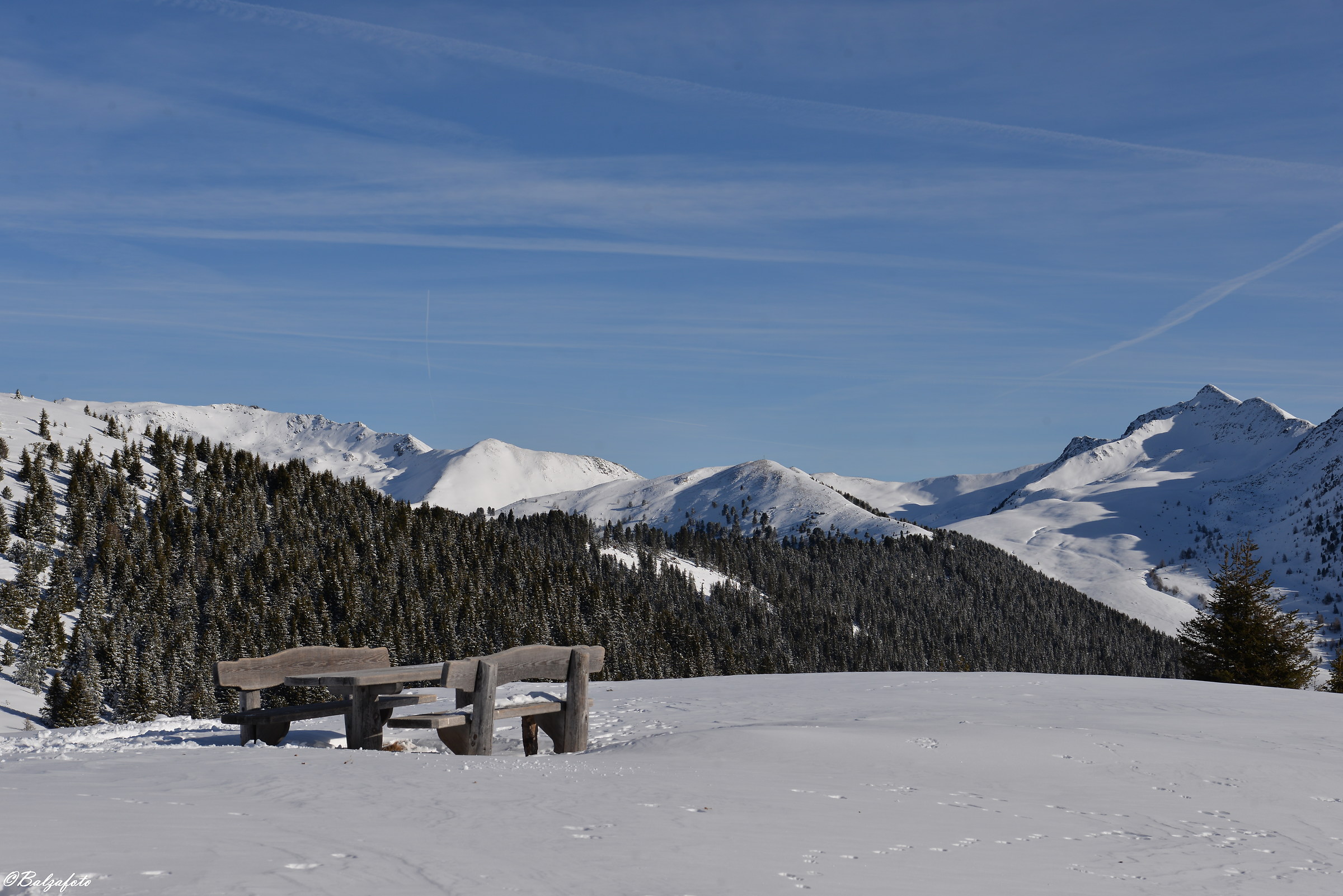 Lutterkopf towards Malga di Tesido