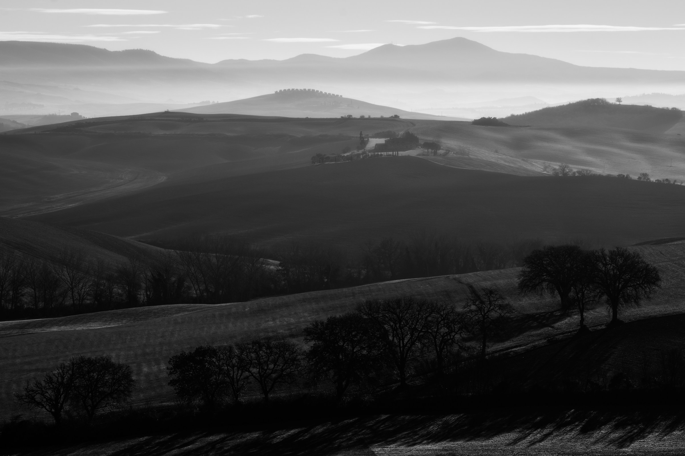 Val d'orcia Lines
