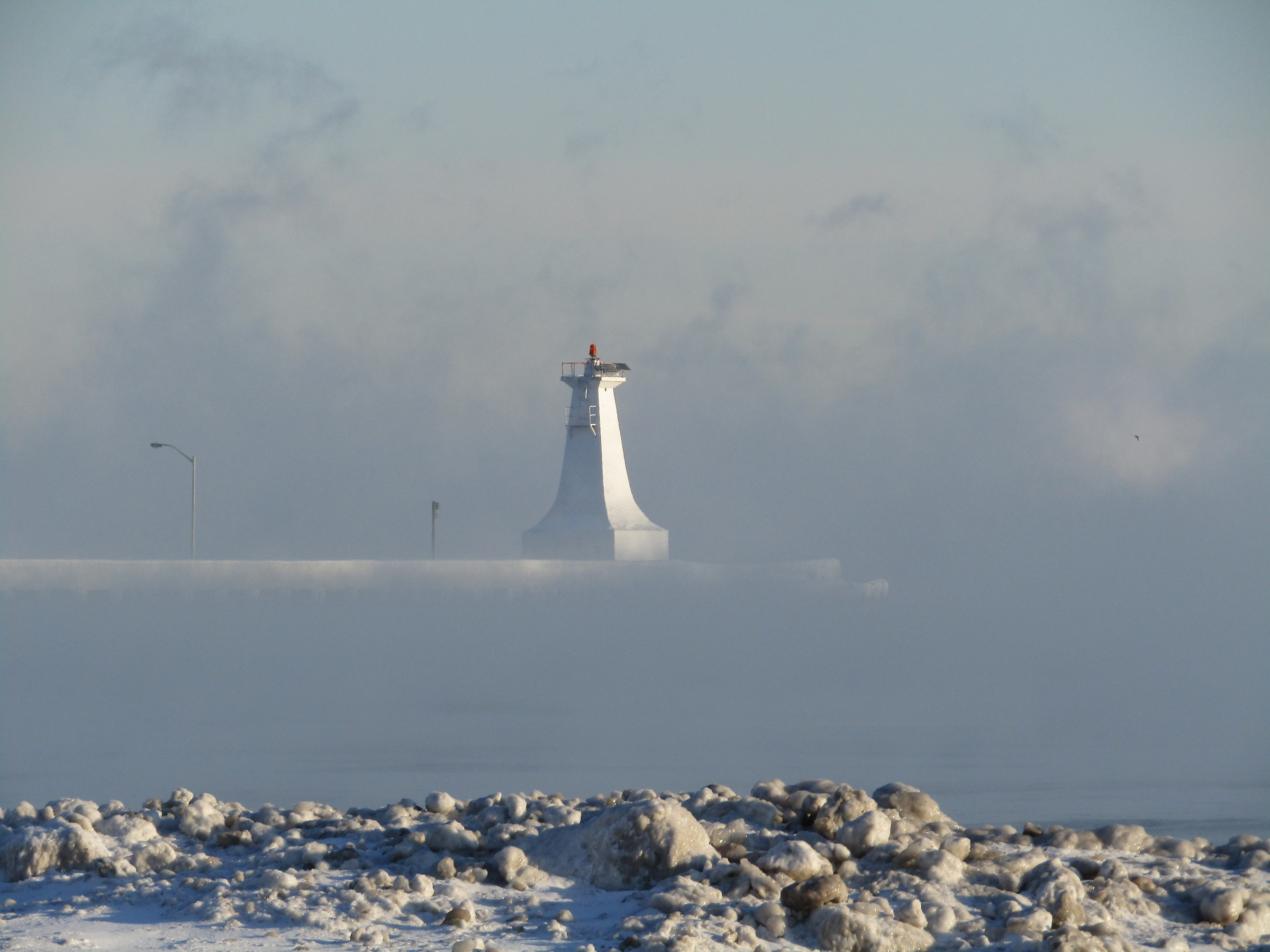Lake Ontario - Lighthouse in the Fog