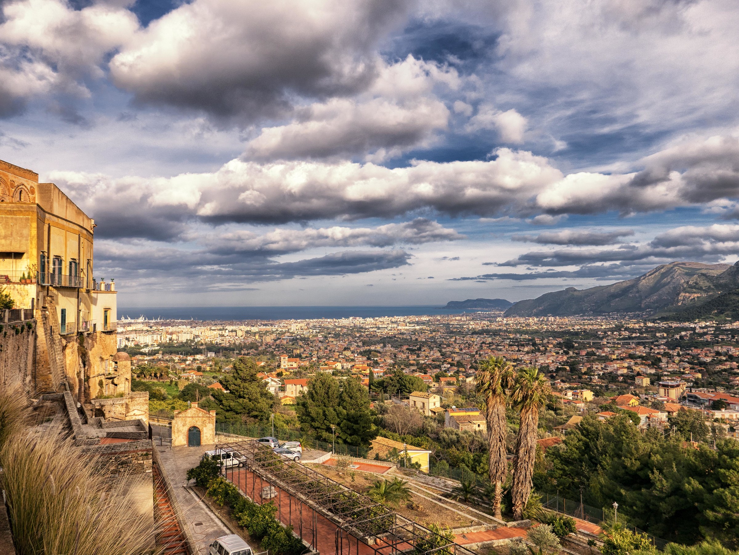Vista su Palermo