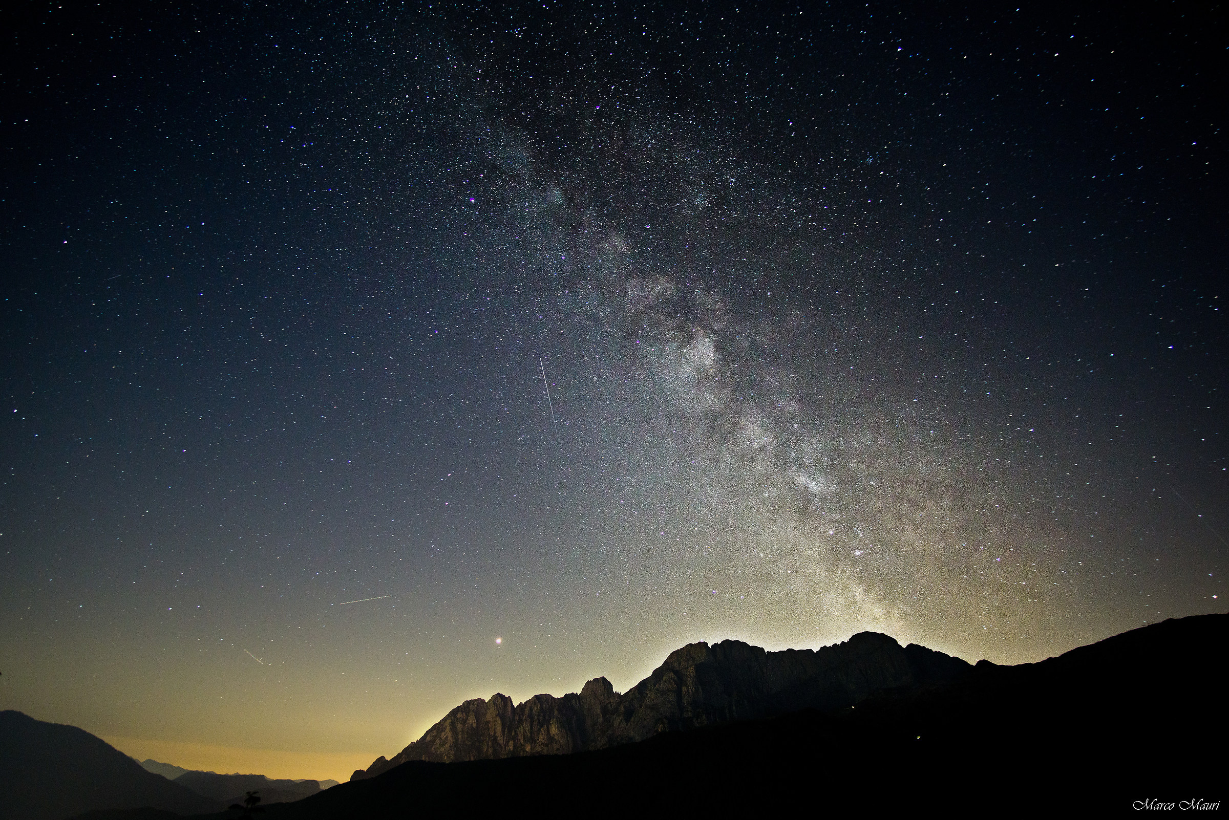 Presolana e via lattea