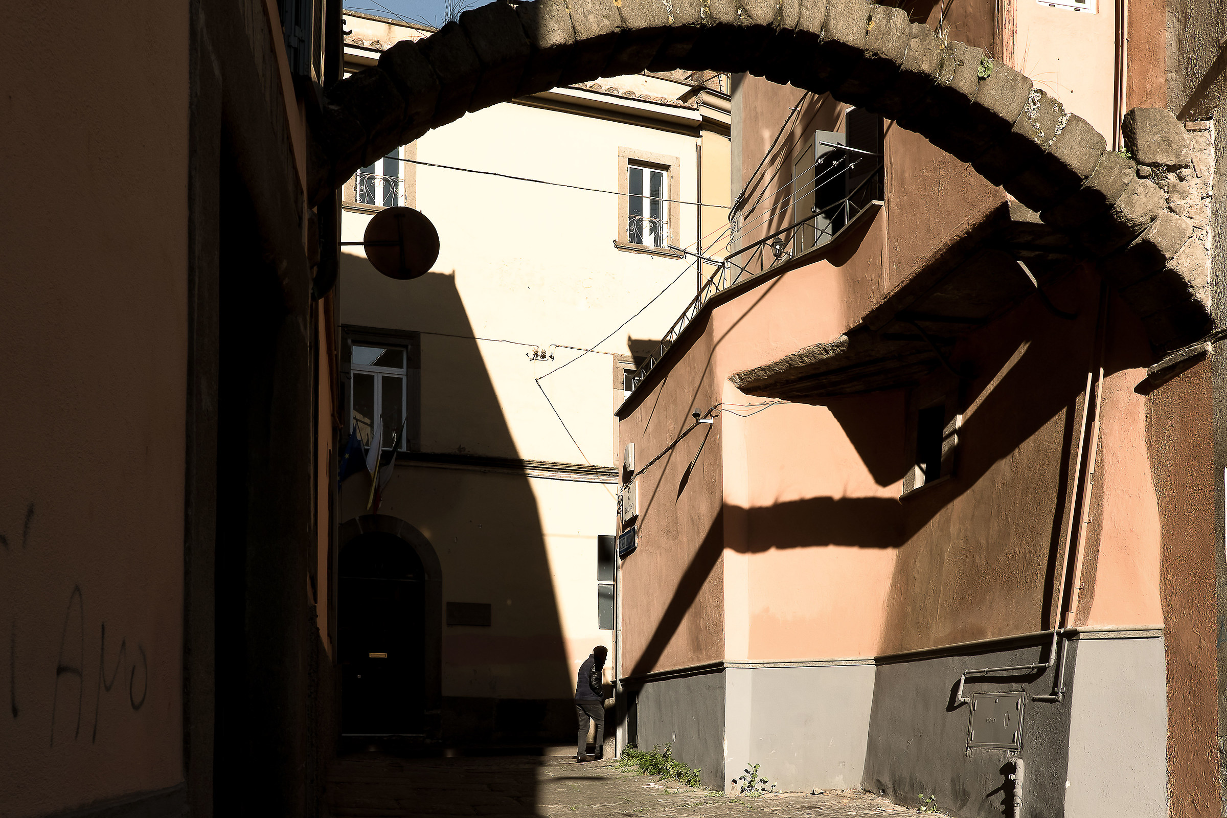 Viterbo, via Santissima Trinità