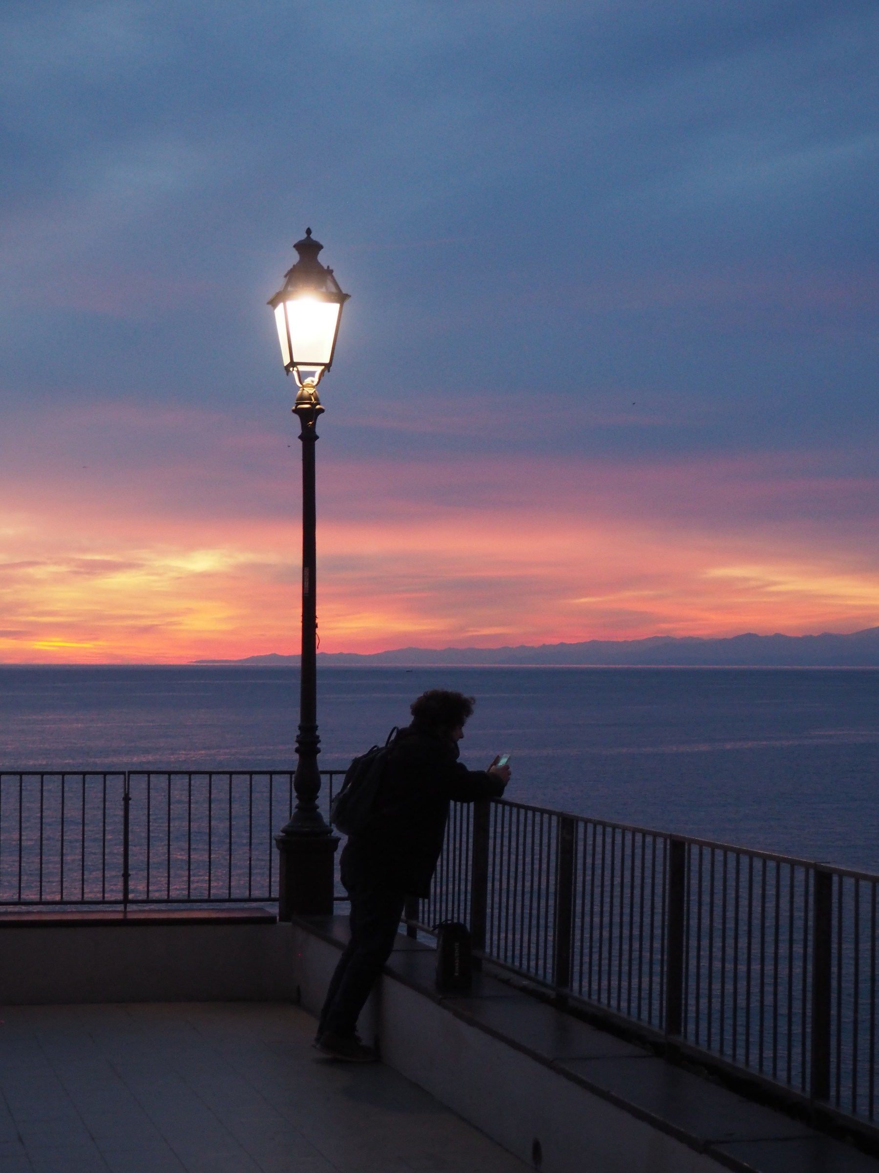 Sunset in Camogli