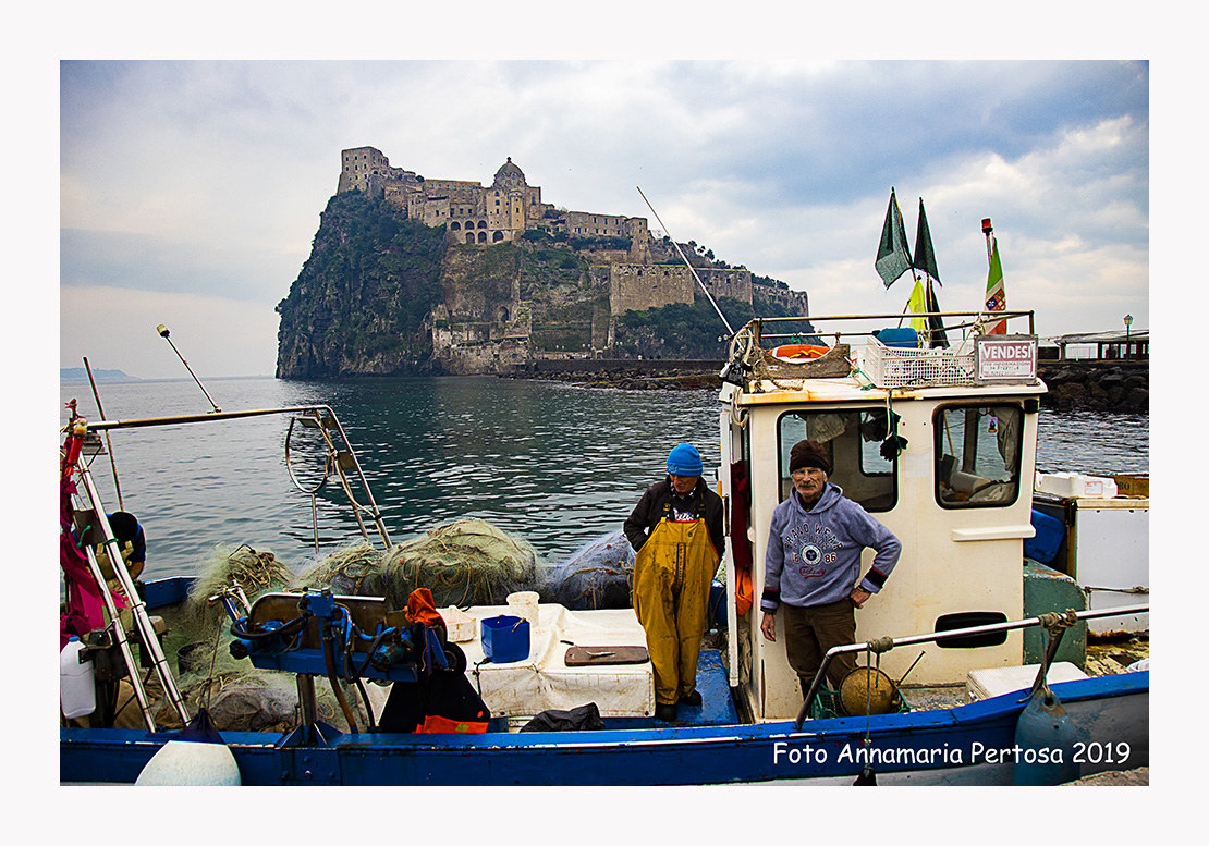 Il Castello Aragonese di Ischia e i suoi pescatori