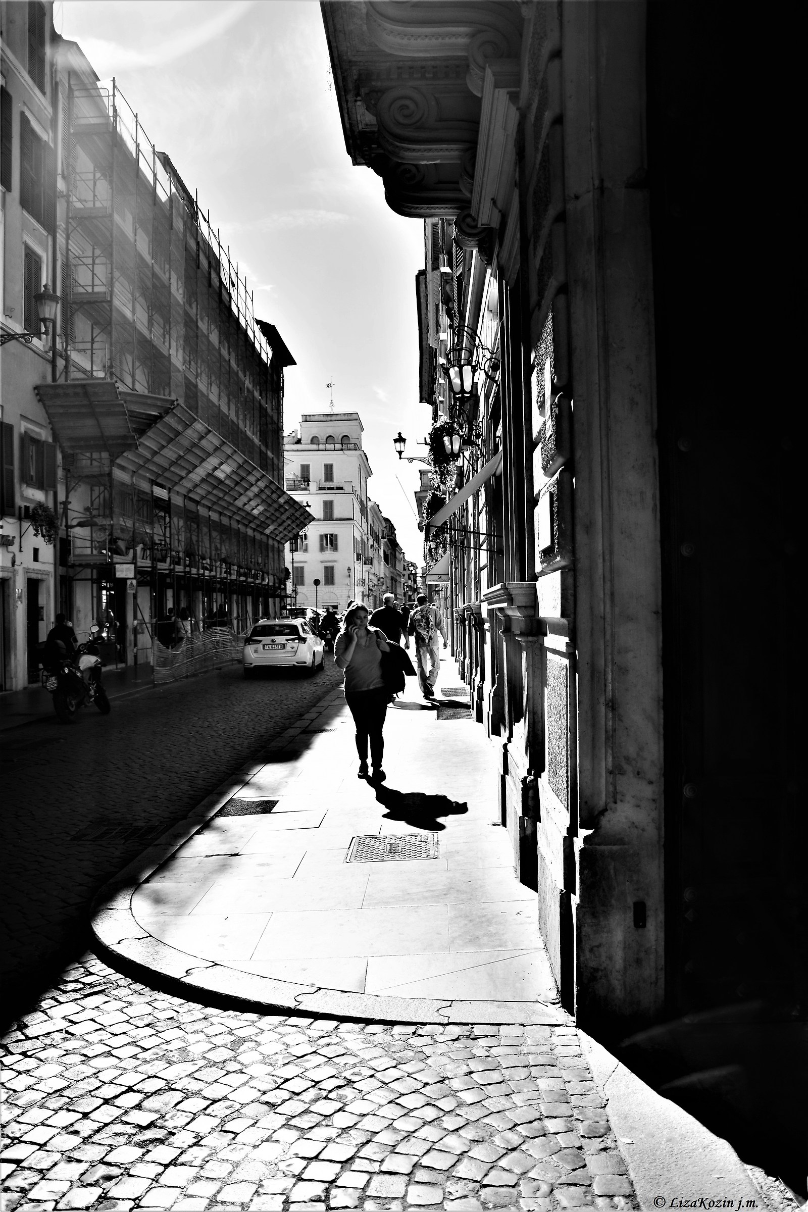 Way of the Mercede. Rome