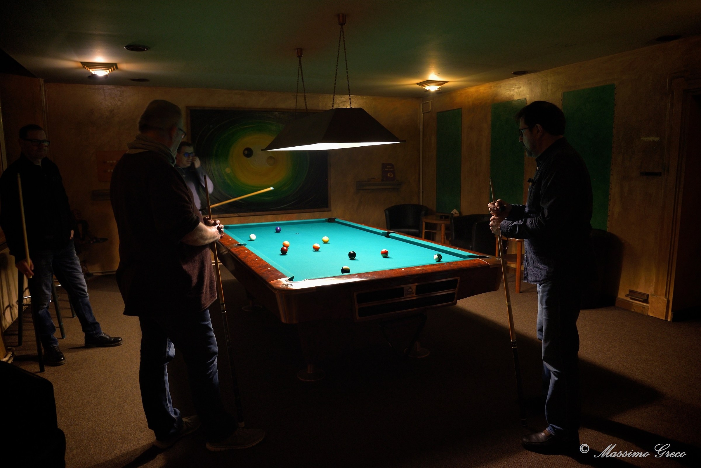 I Giocatori di biliardo