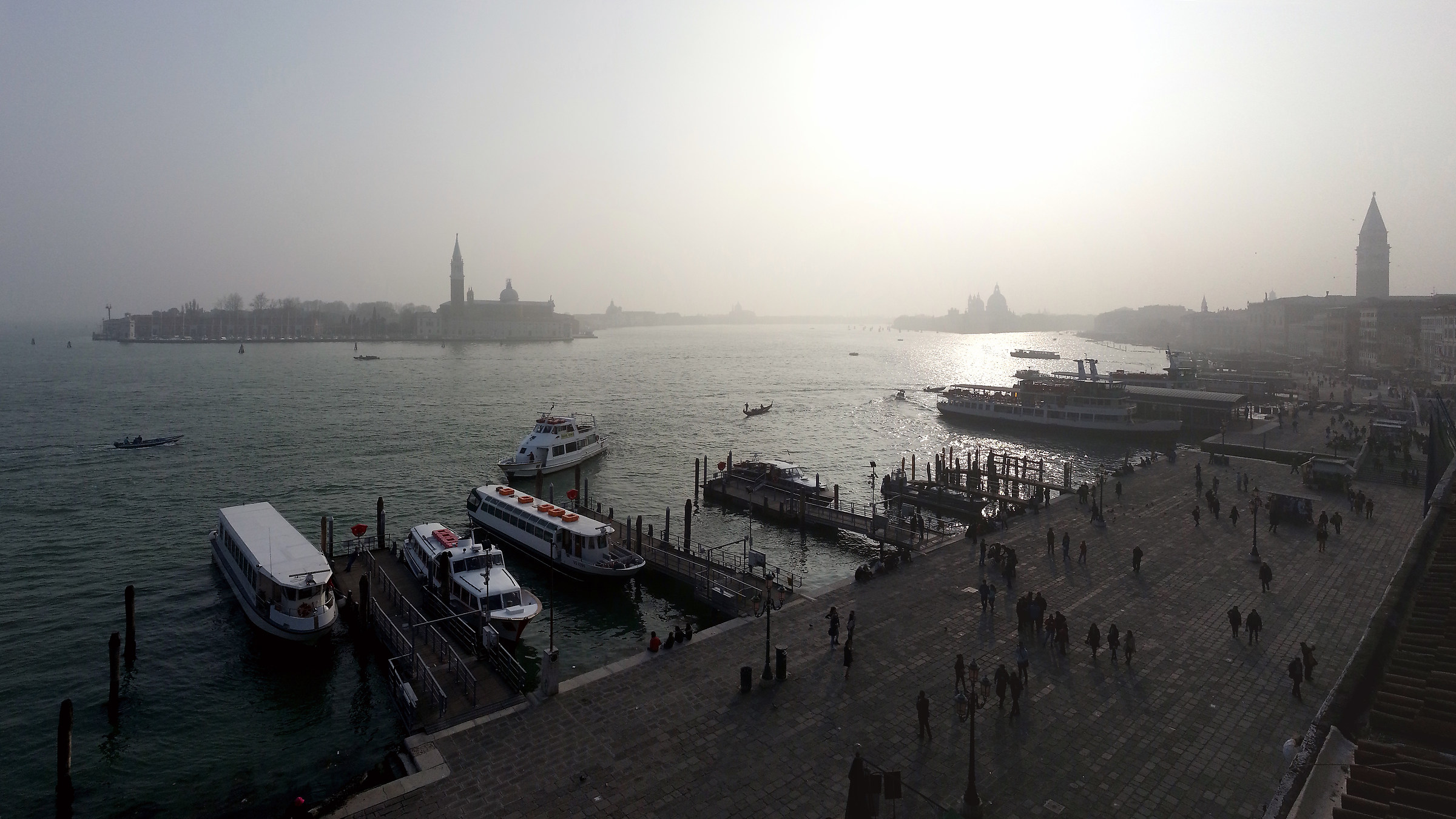 San Marco Basin on the rooftops
