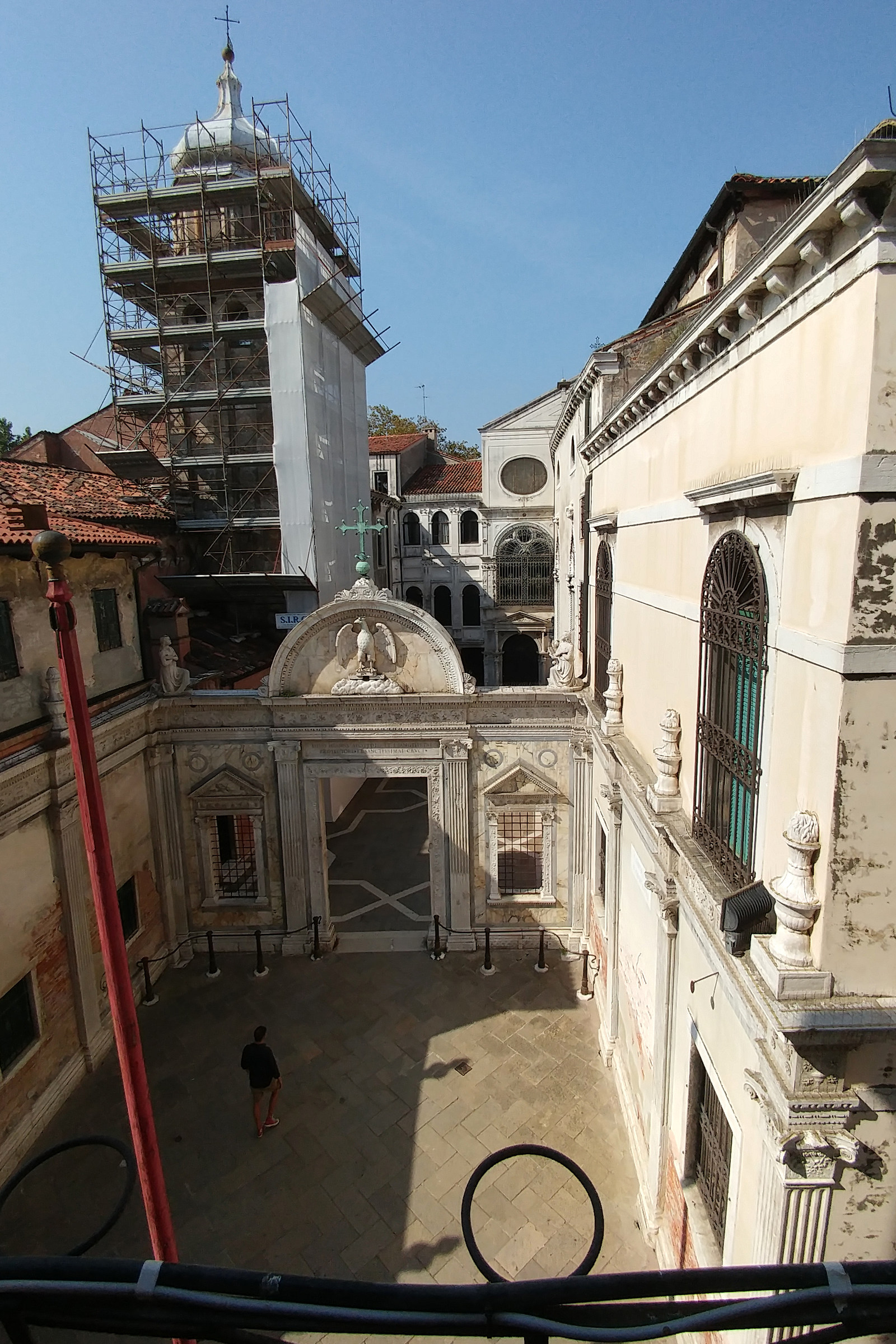 Great School of St. John the Evangelist from above