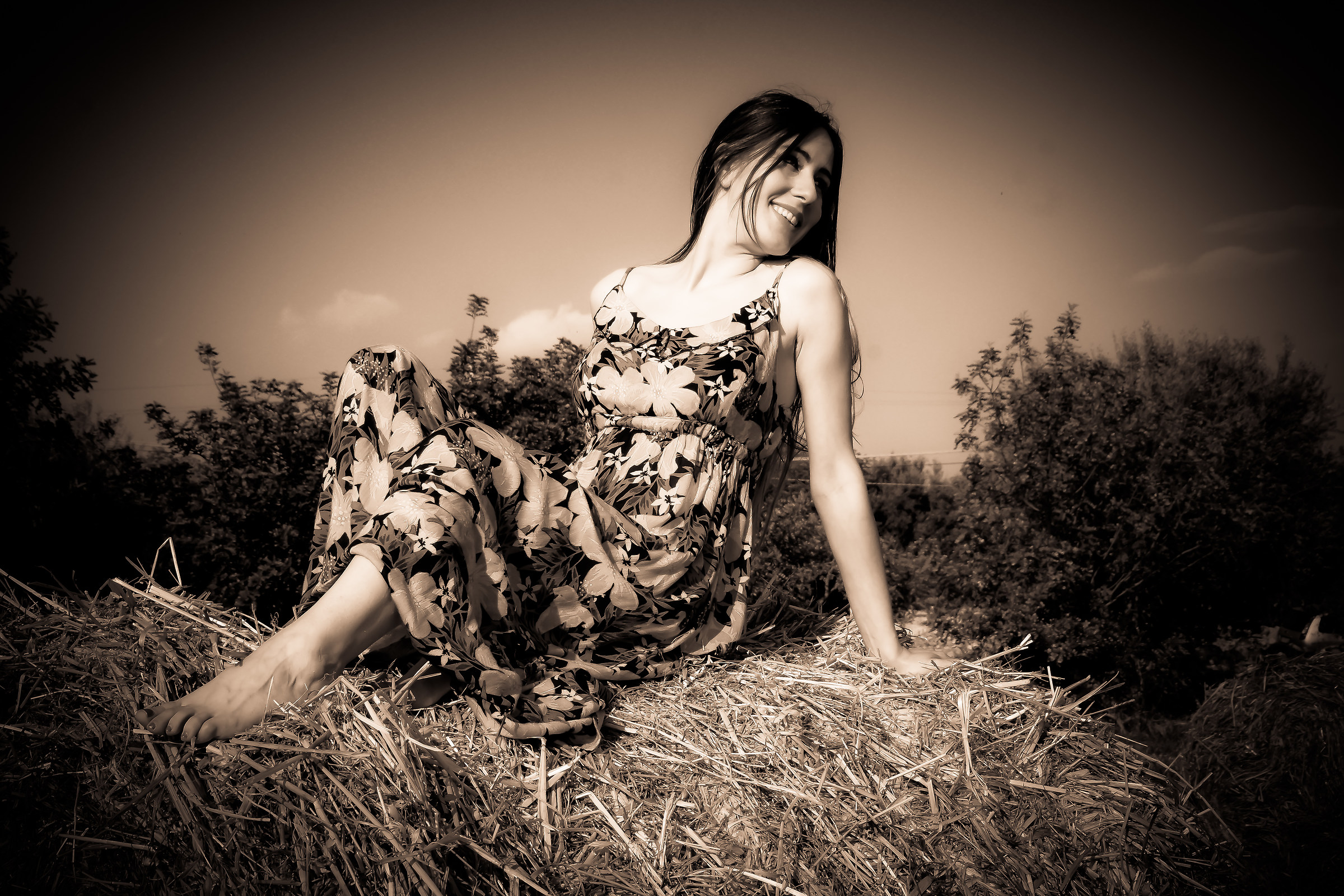 accarezzata dal sole