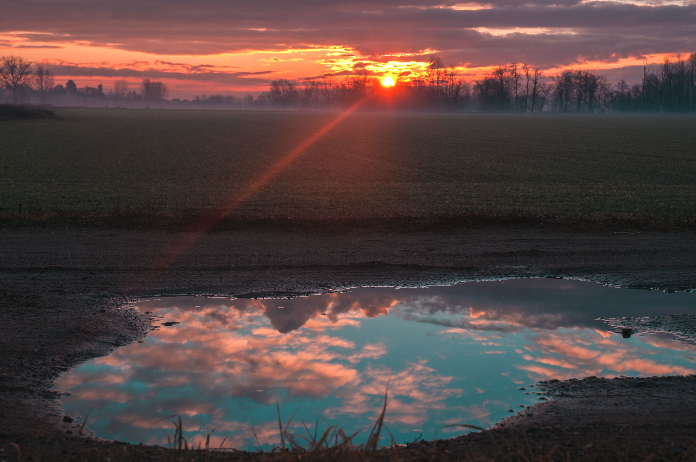 Alba nel cuore... di acqua!