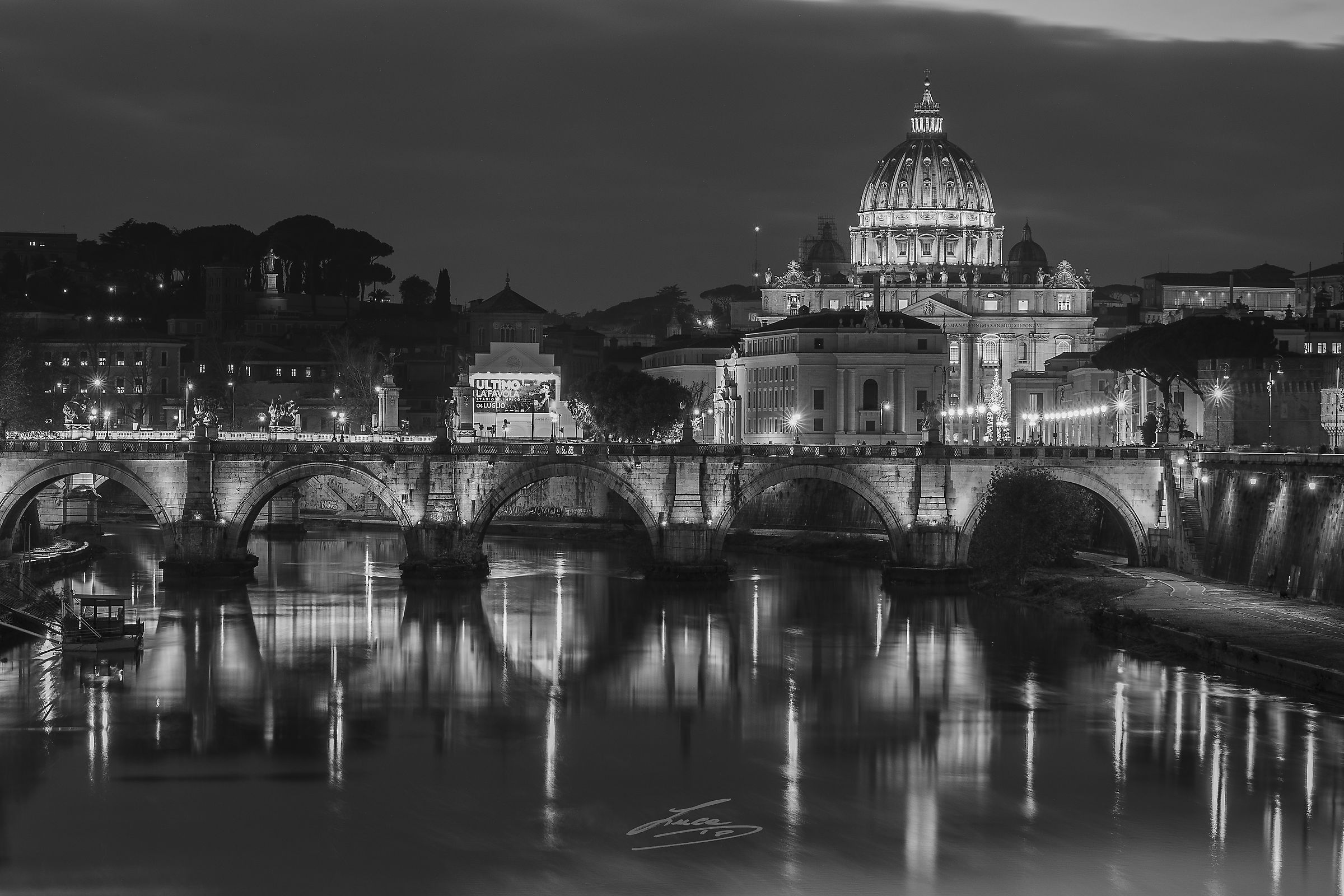 Rome in b/w