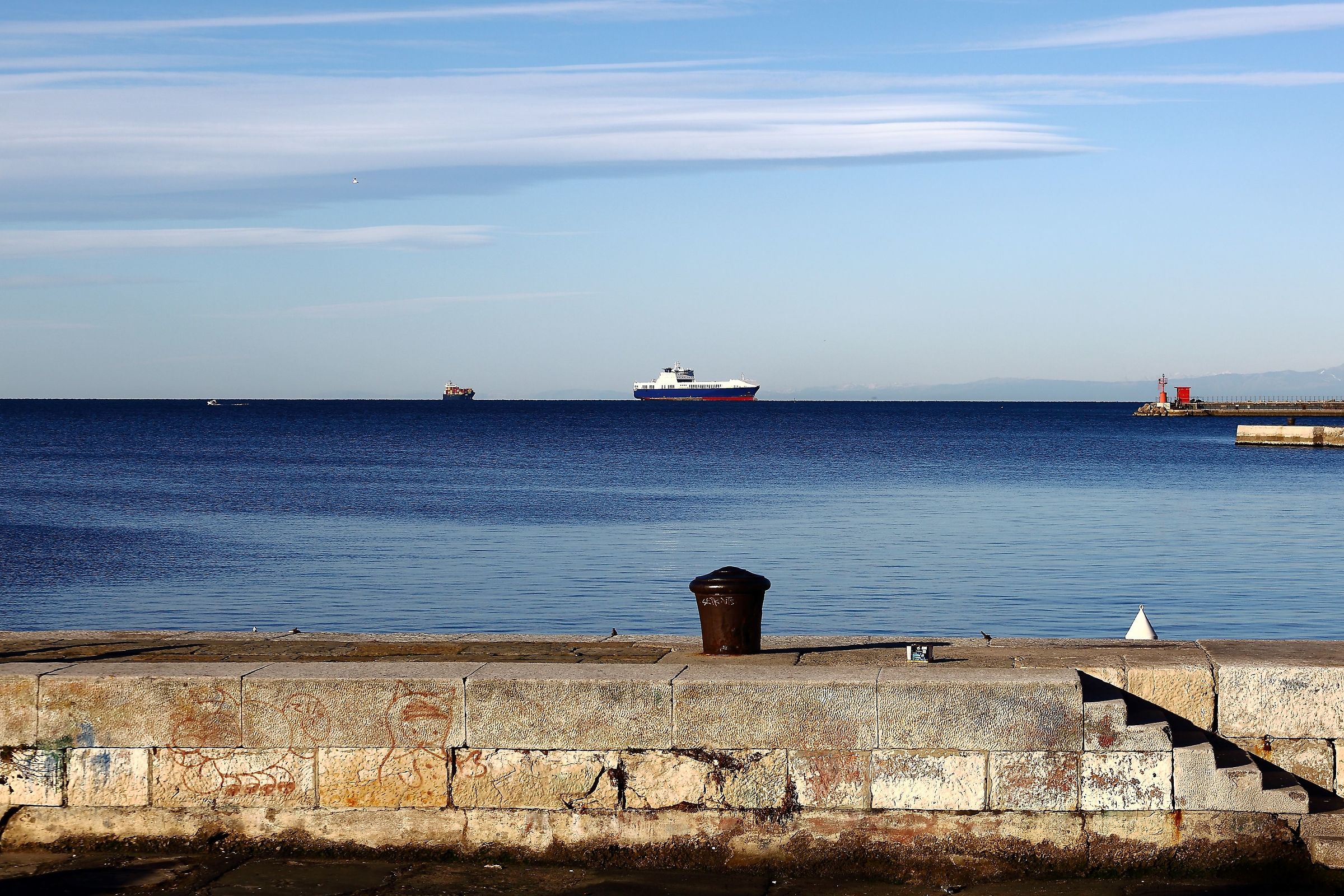 Trieste-View of the Gulf