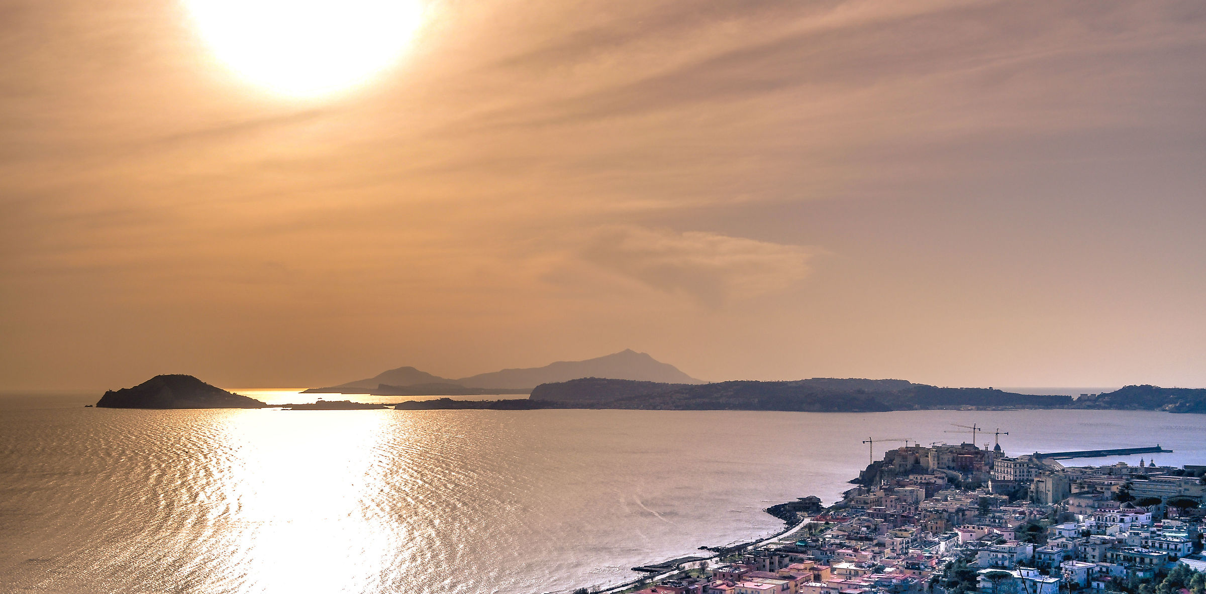 Pozzuoli from the top