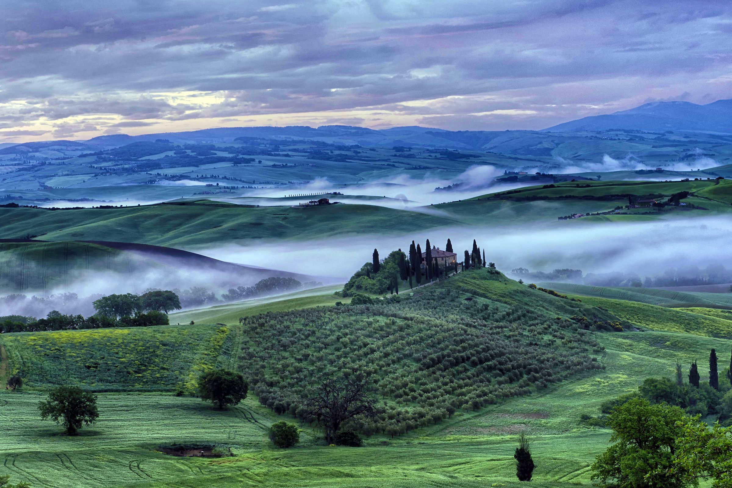 Spring in Val d'orcia
