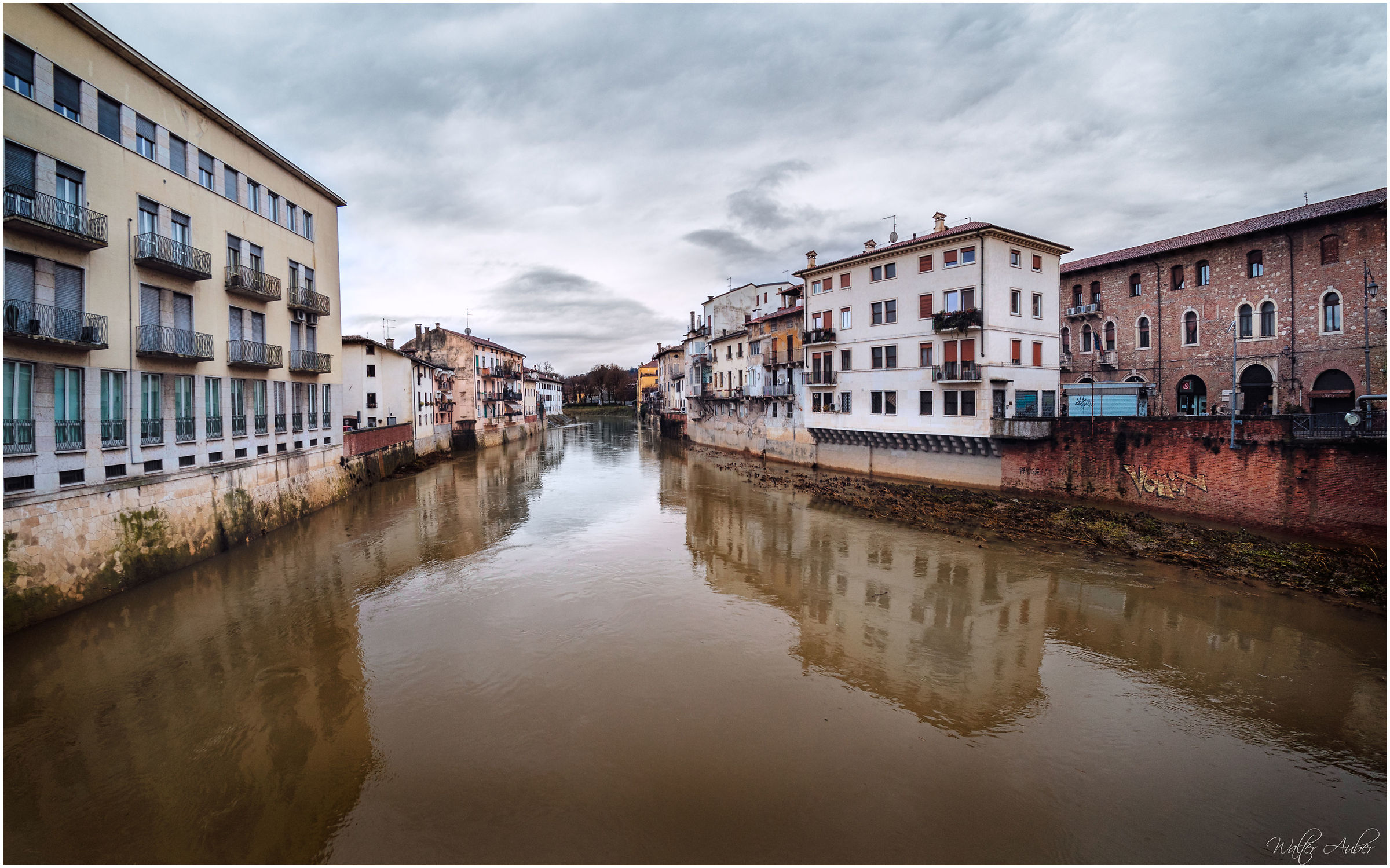 Veduta dopo la pioggia